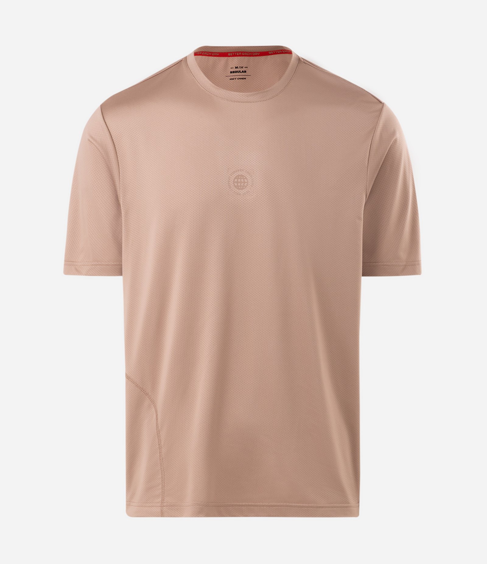 Camiseta Dry Tecnológica Bege 5