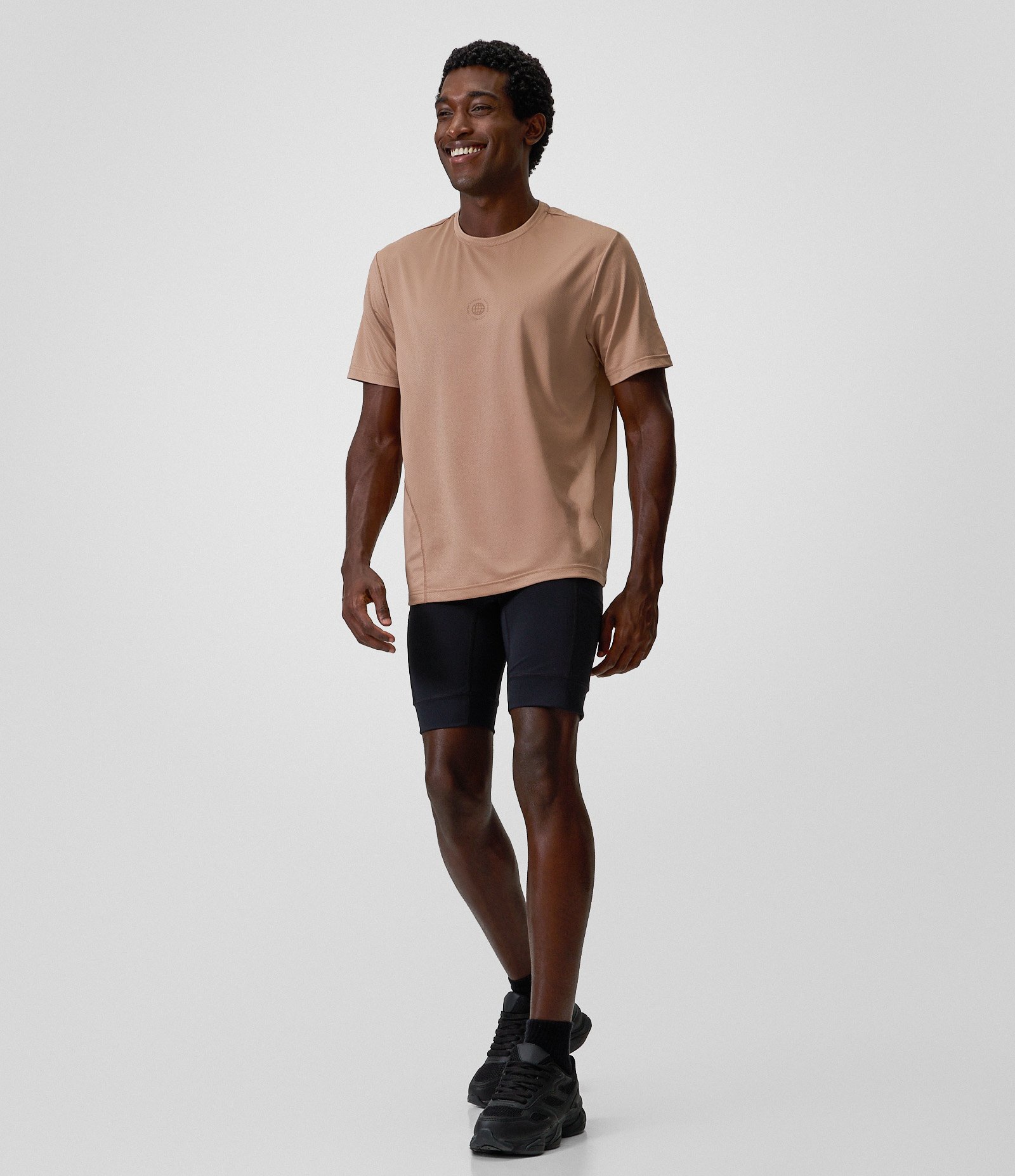 Camiseta Dry Tecnológica Bege 2
