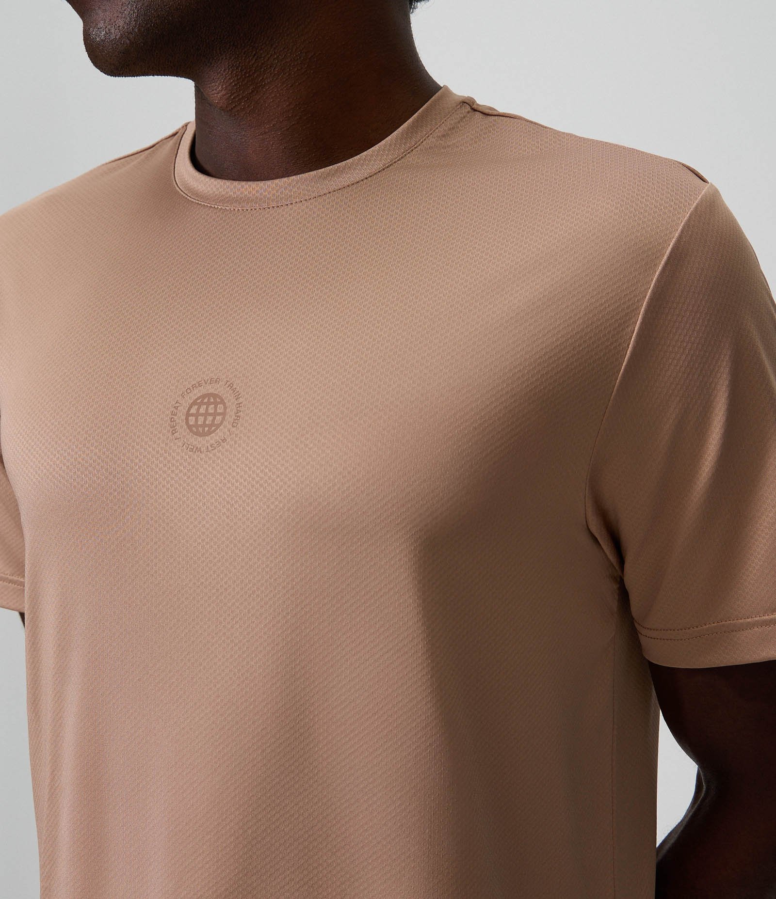 Camiseta Dry Tecnológica Bege 4