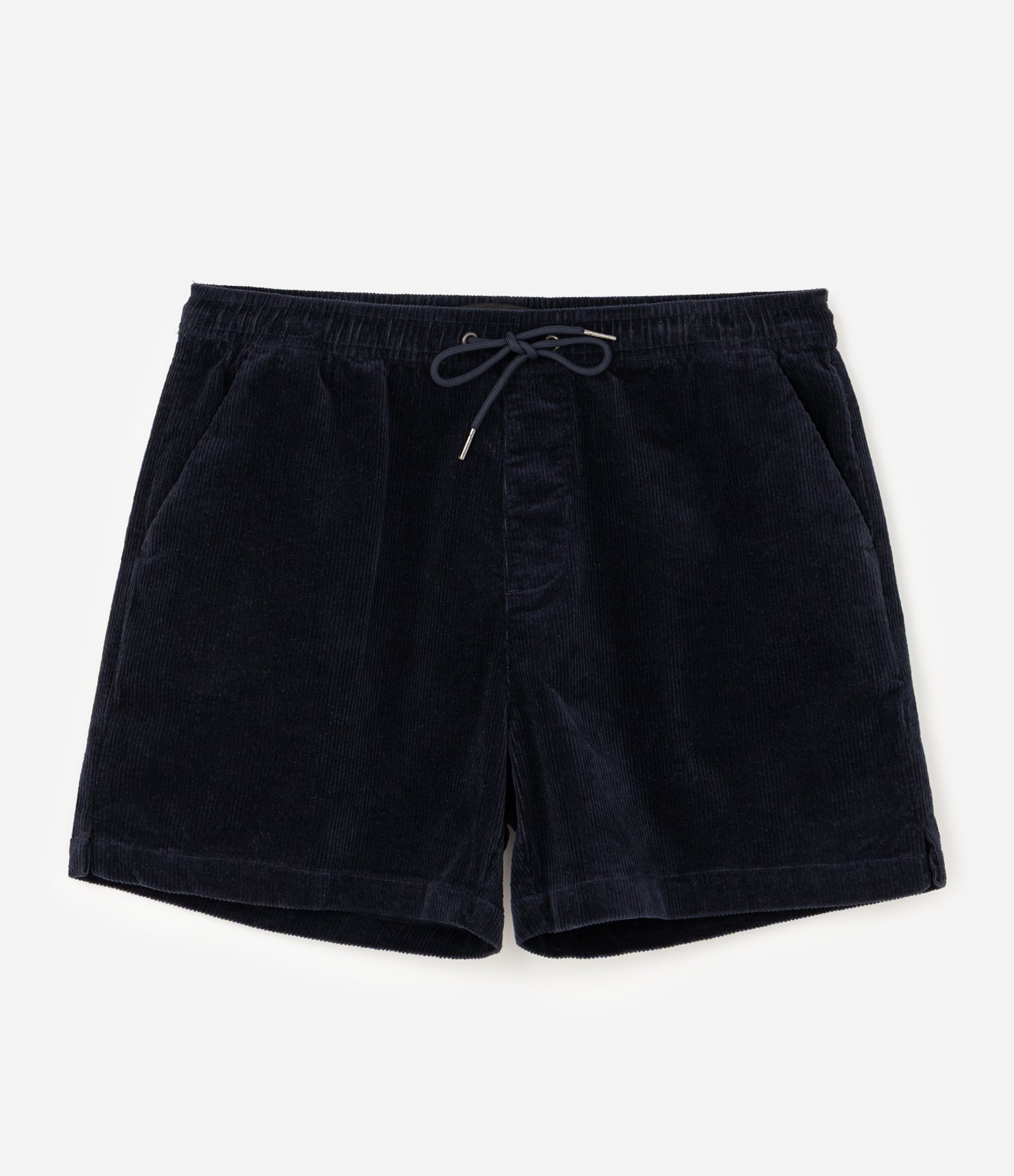 Bermuda Runner em Veludo Cotelê com Bolsos Azul 6