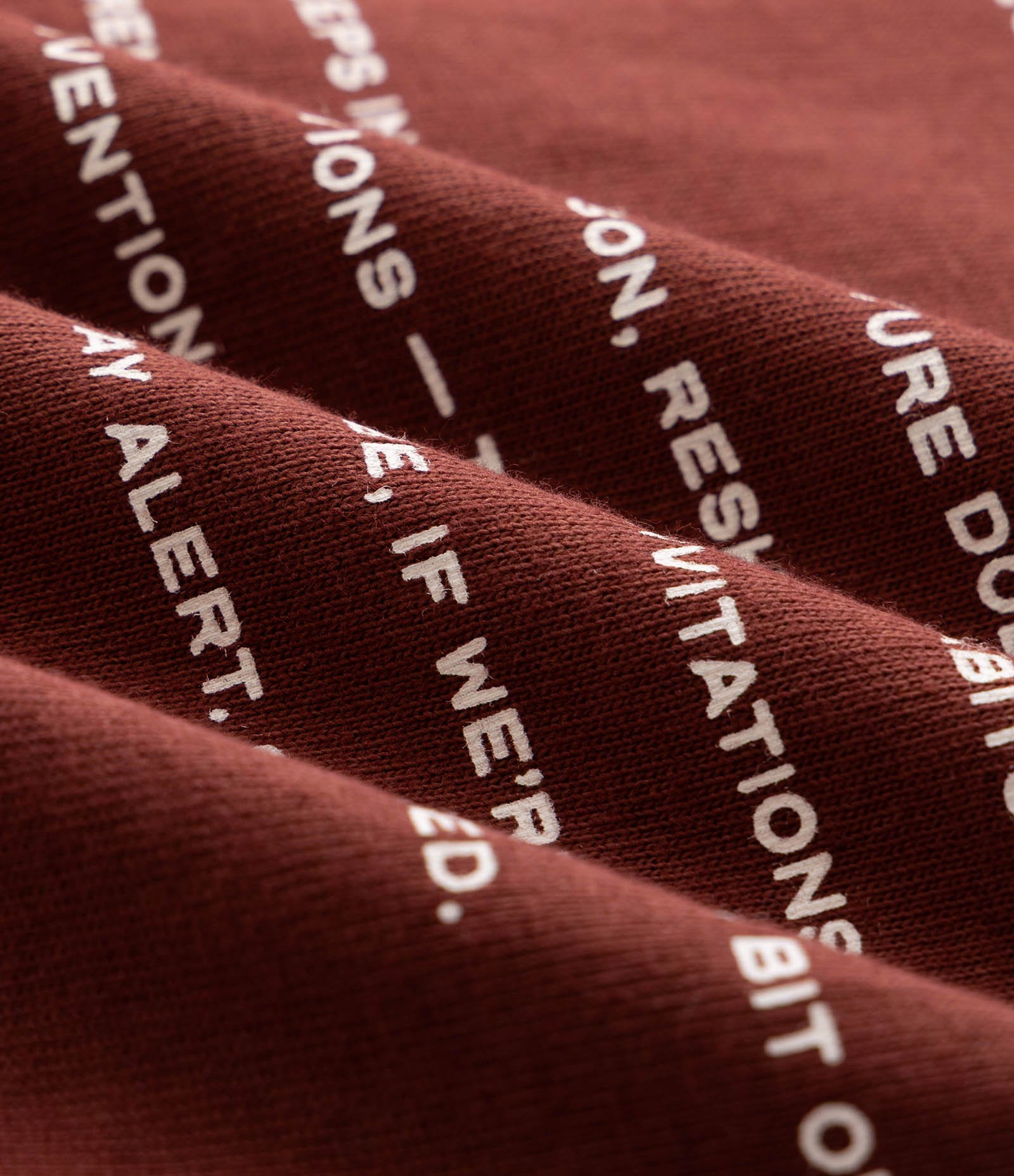 Camiseta Oversized Lettering Fresh New Time Marrom 7