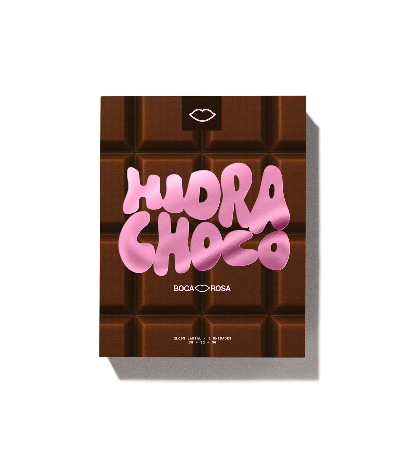 Gloss Labial Hidra Choco Boca Rosa Chocolate 1