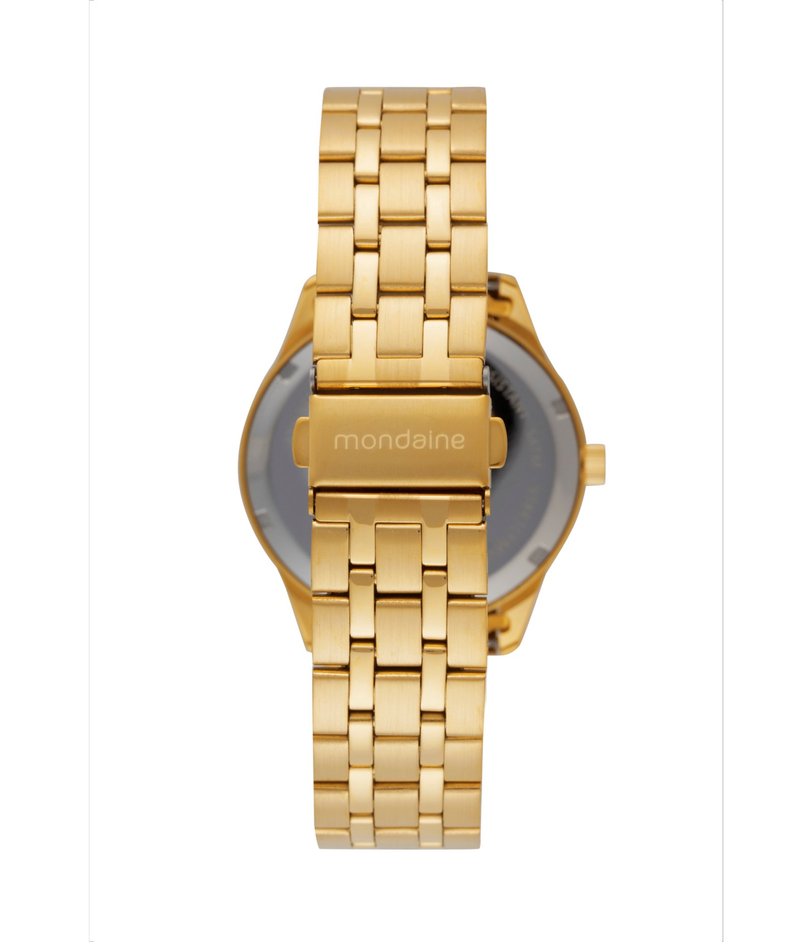 Relógio Analógico Mondaine em Aço 99867LPMVDE1KB Dourado 3