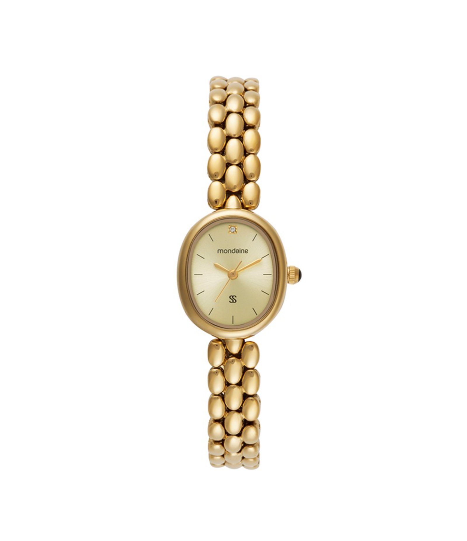 Relógio Mondaine Analógico Em Metal 33051LPMVDM1KA Dourado 1
