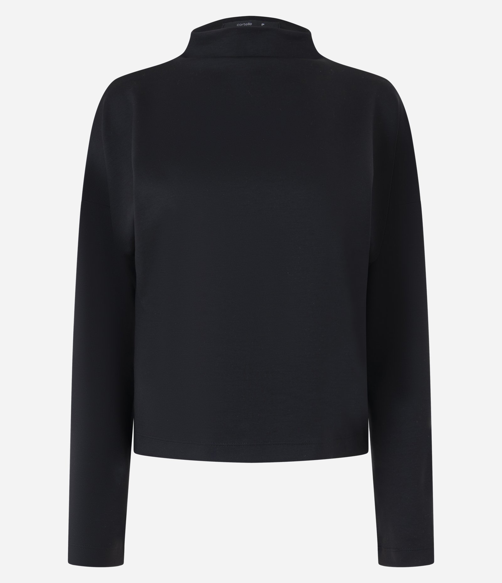Blusa Raglan em Liocel com Manga Longa Preto 5