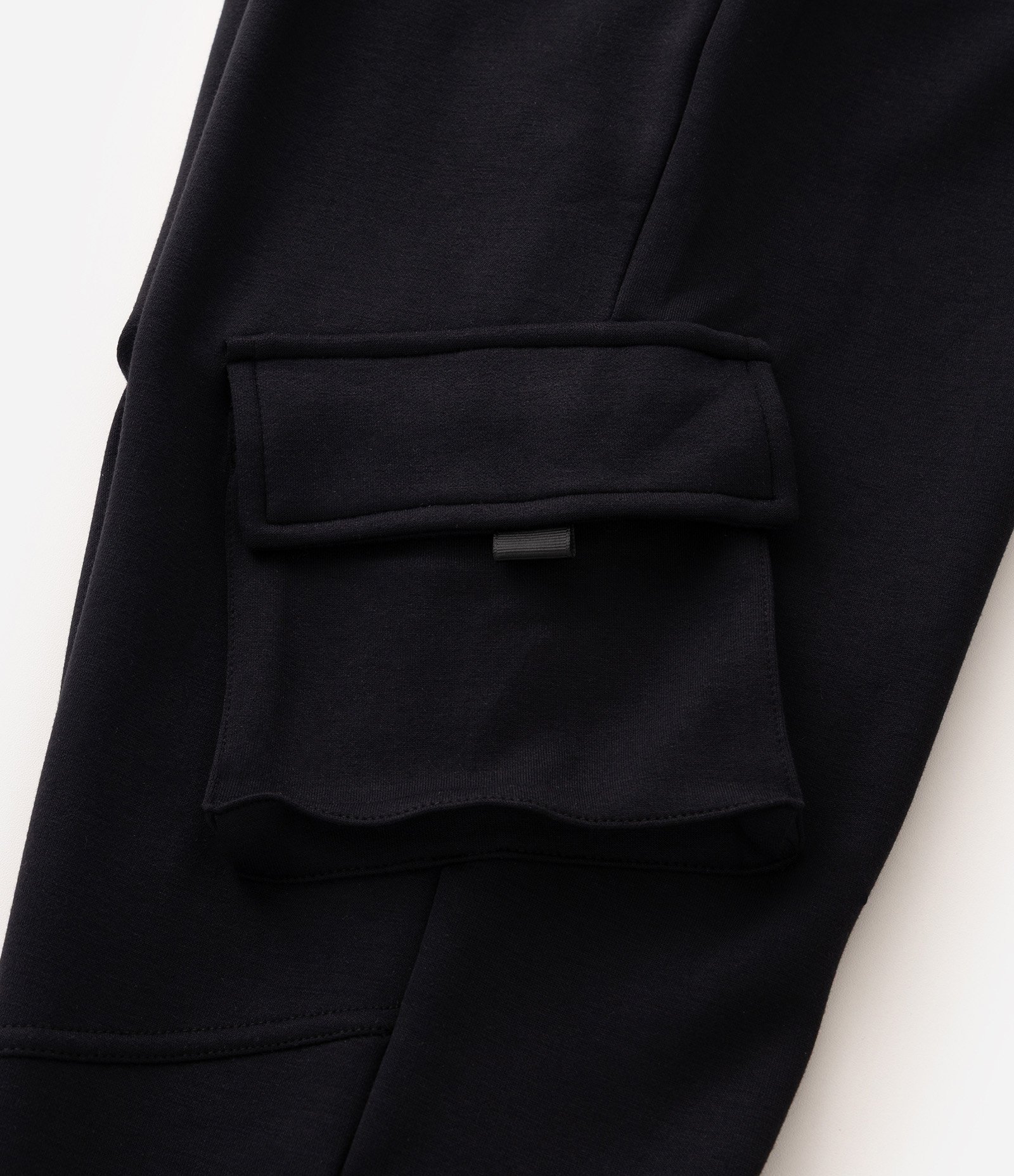 Calca Infantil Em Cotton Com Bolso Lateral - Tam 5 a 16 anos Preto 5