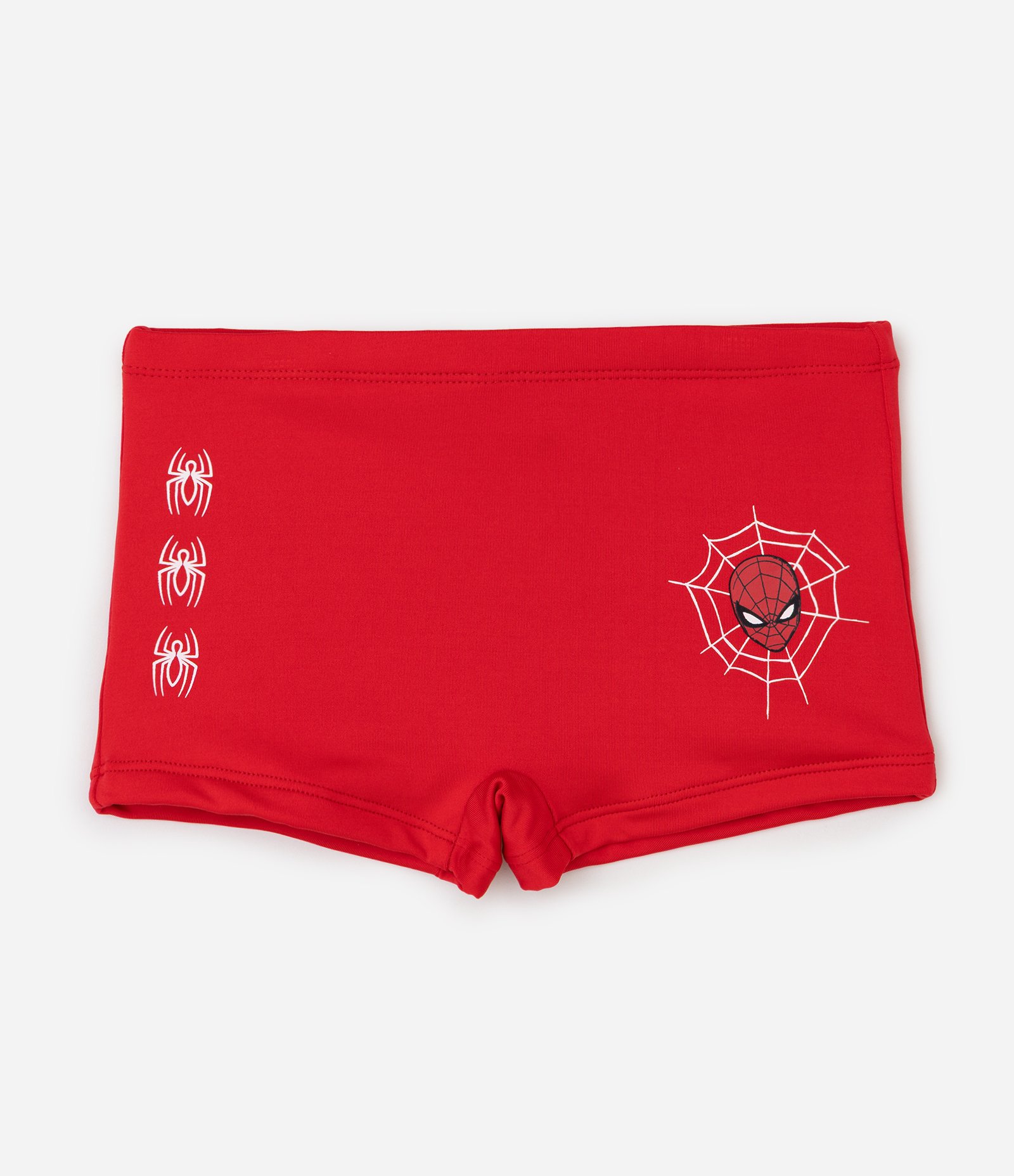 Sunga Infantil Marvel Estampa Homem-Aranha - Tam 3 a 10 Anos Vermelho 1
