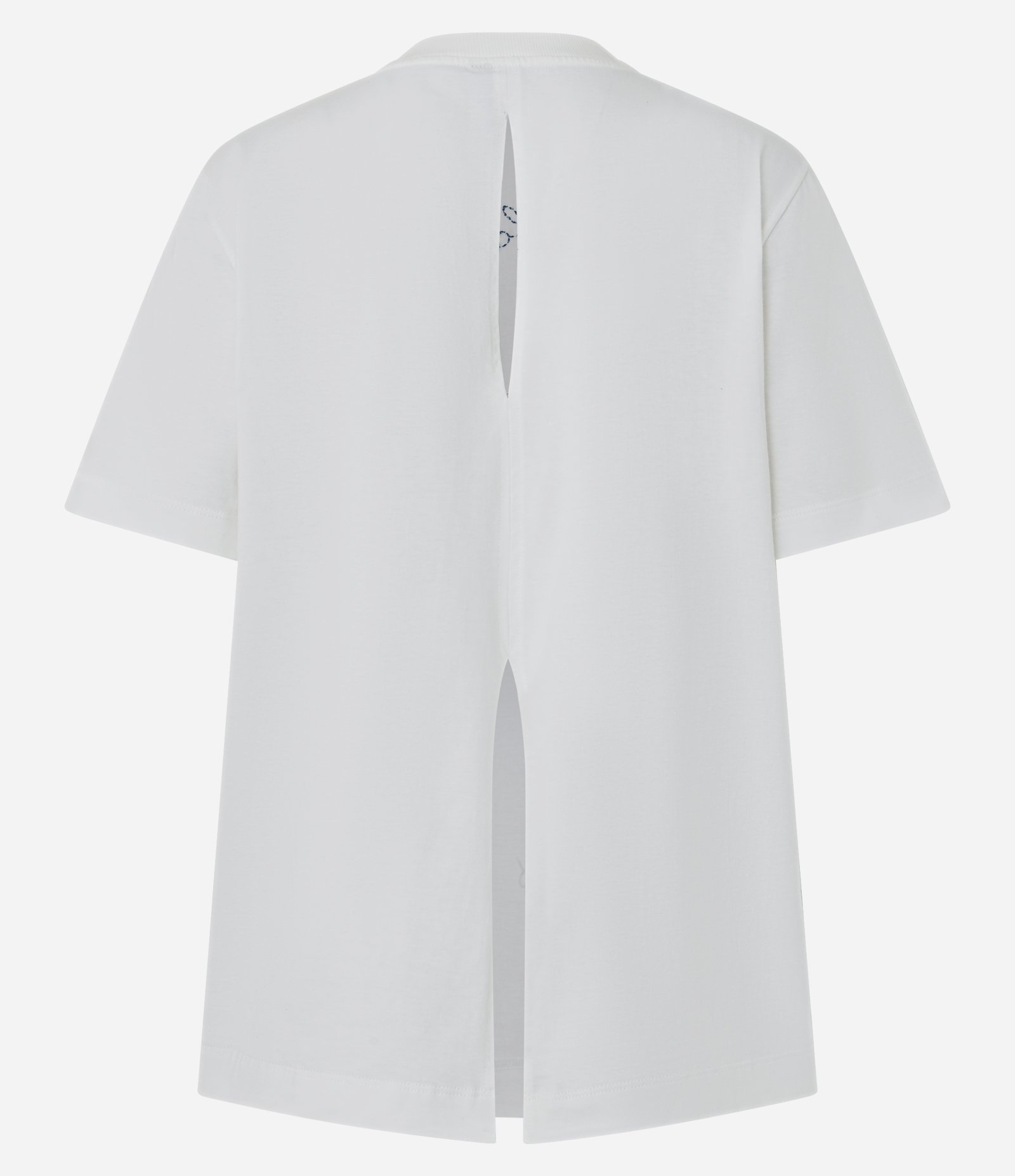 Camiseta em Algodão com Estampa Alceu Valença e Recorte Vazado nas Costas Branco 6