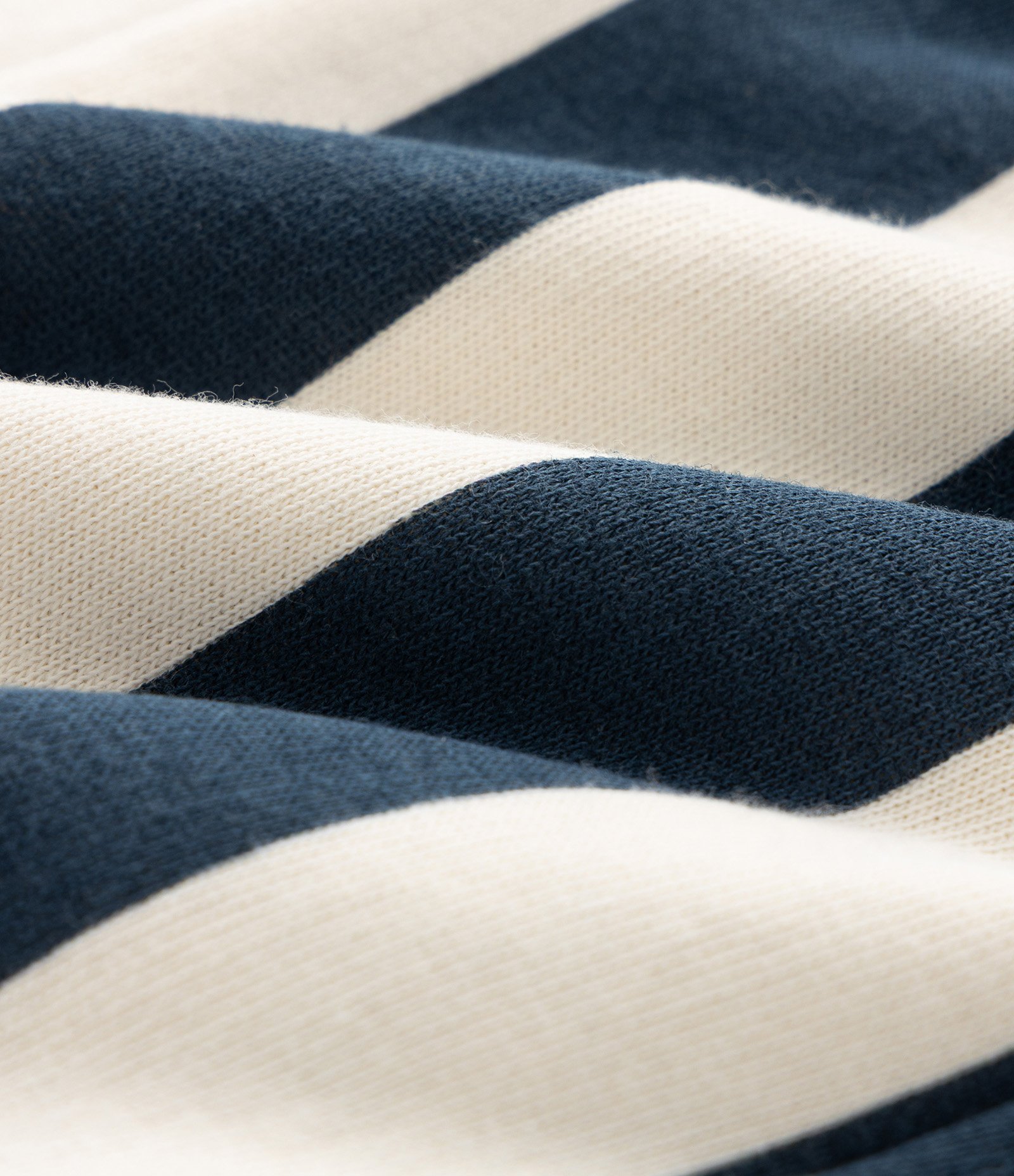 Bermuda Infantil Listrada em Cotton com Cordão – Tam 1 a 6 Anos Branco/Azul 4