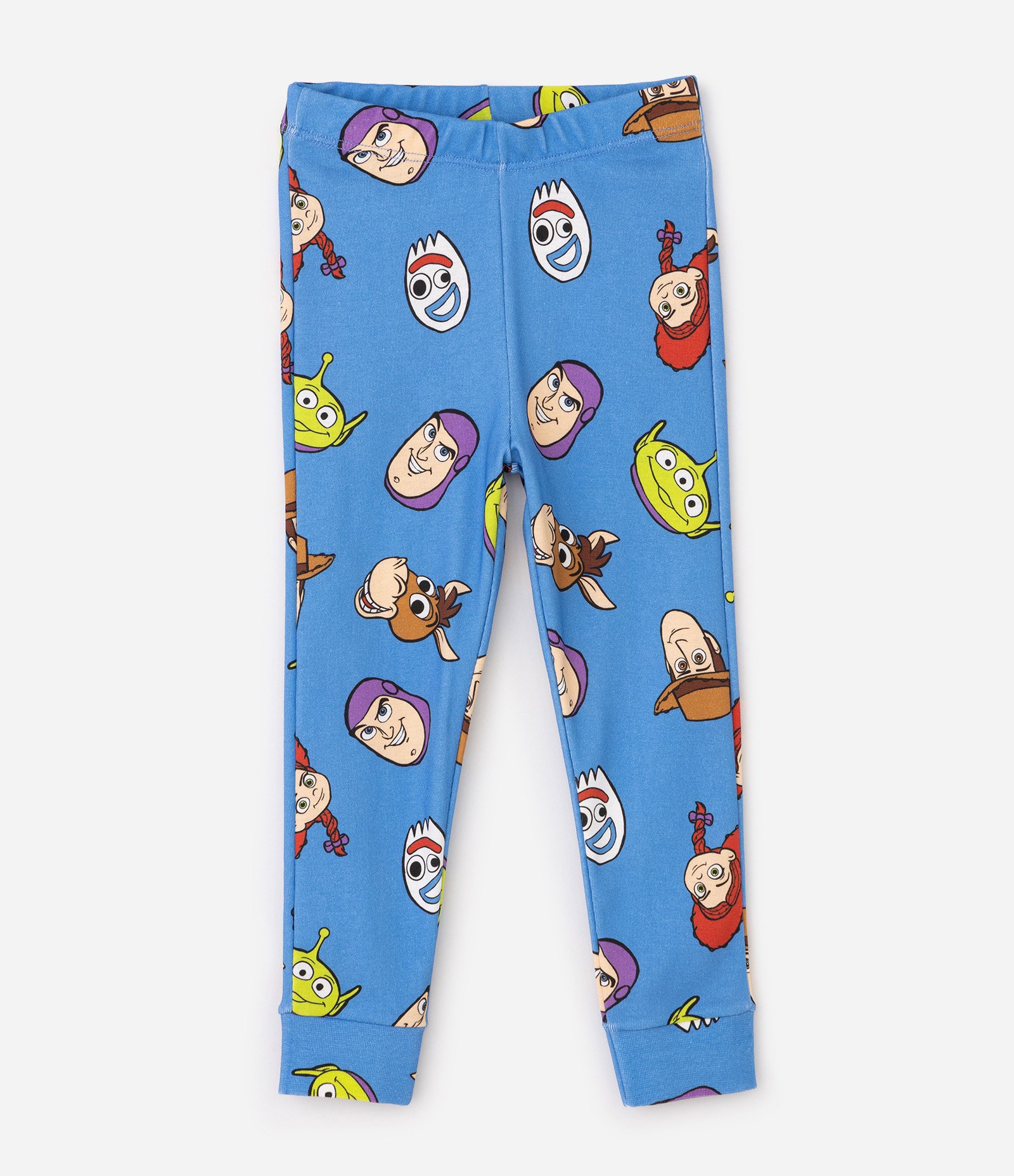 Pijama Infantil Longo em Ribana Estampa Toy Story - Tam 2 a 8 anos Azul 4