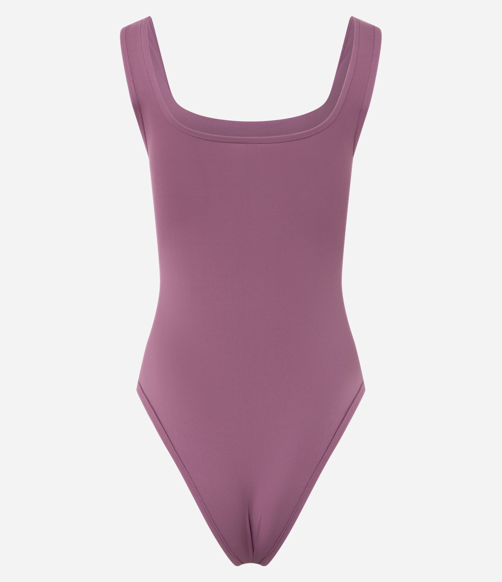 Body em Poliamida com Decote Quadrado Rosa 2