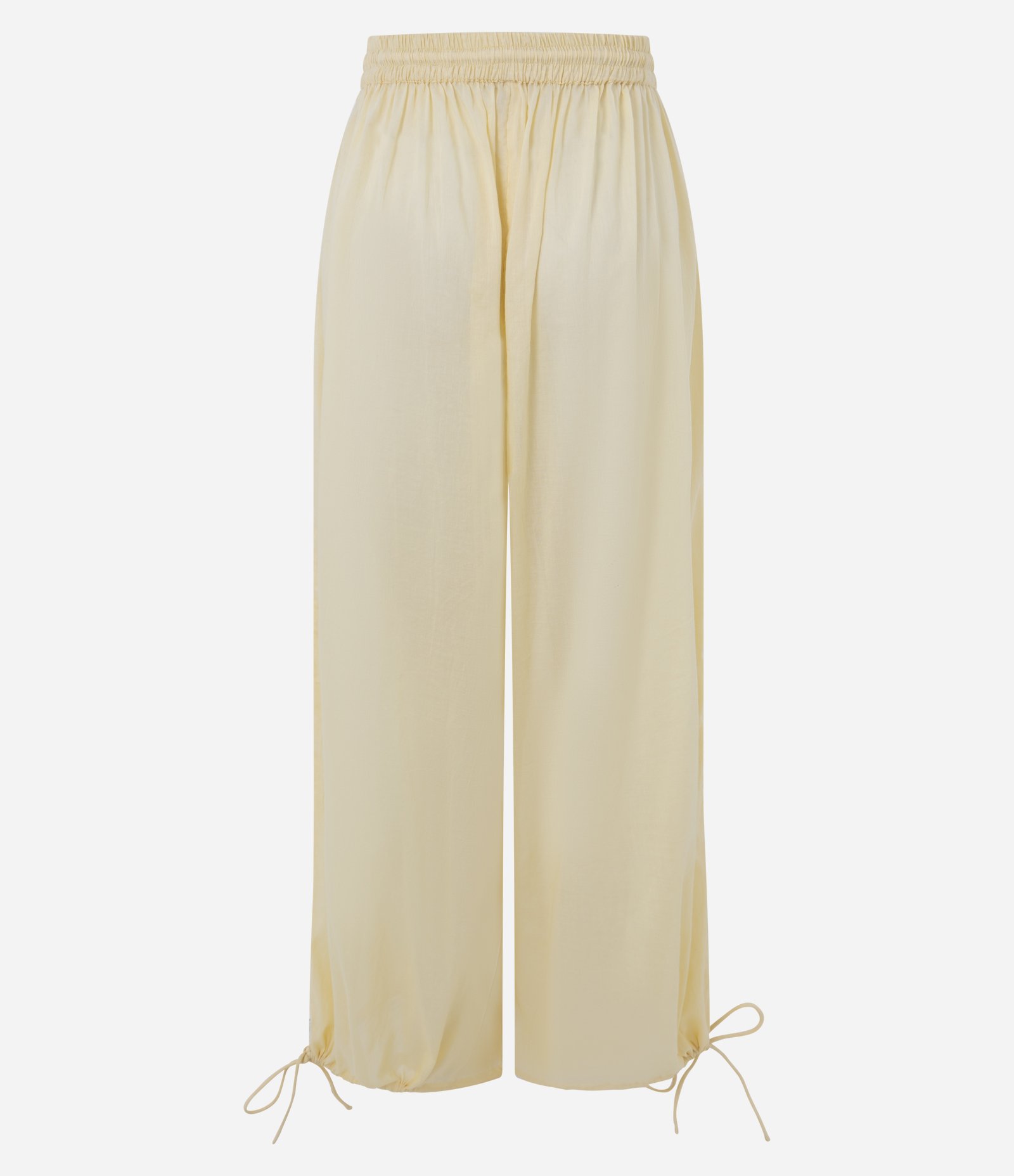 Calça Aladim em Algodão com Barra Ajustável Amarelo 5