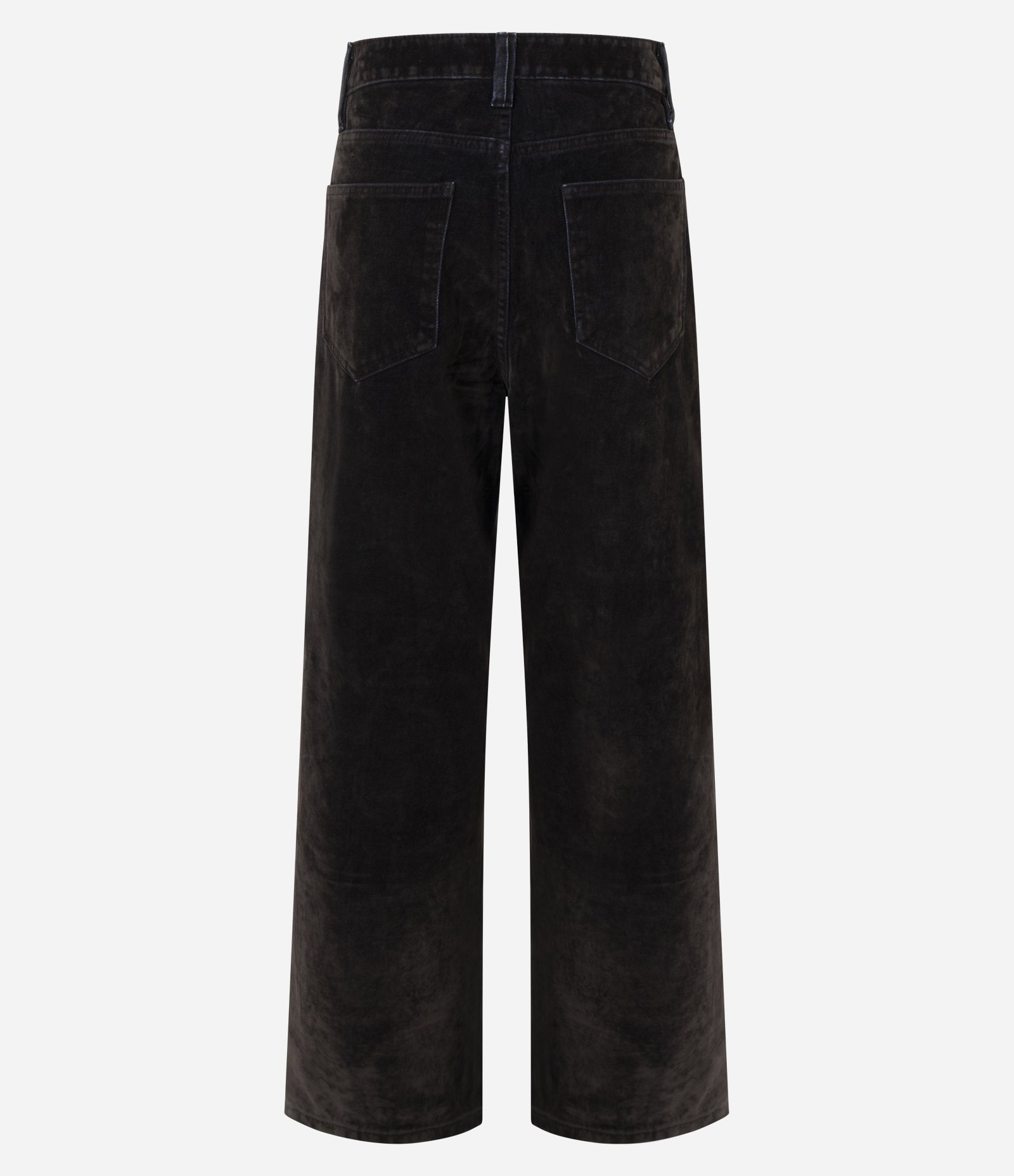Calça Reta Comfort em Jeans com Cintura Alta Marrom 7