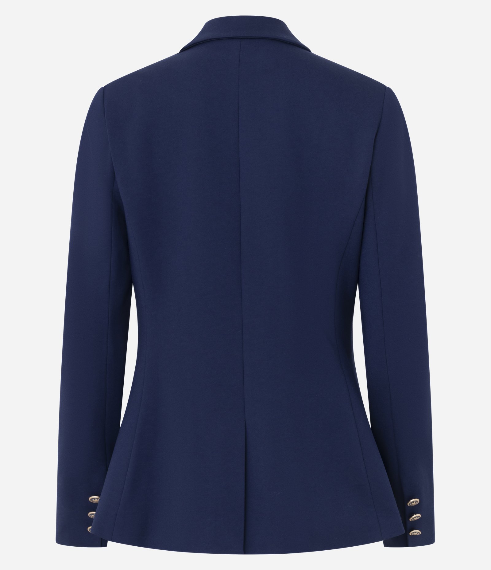 Blazer Slim Alfaiatado com Recorte Estruturado Azul 6