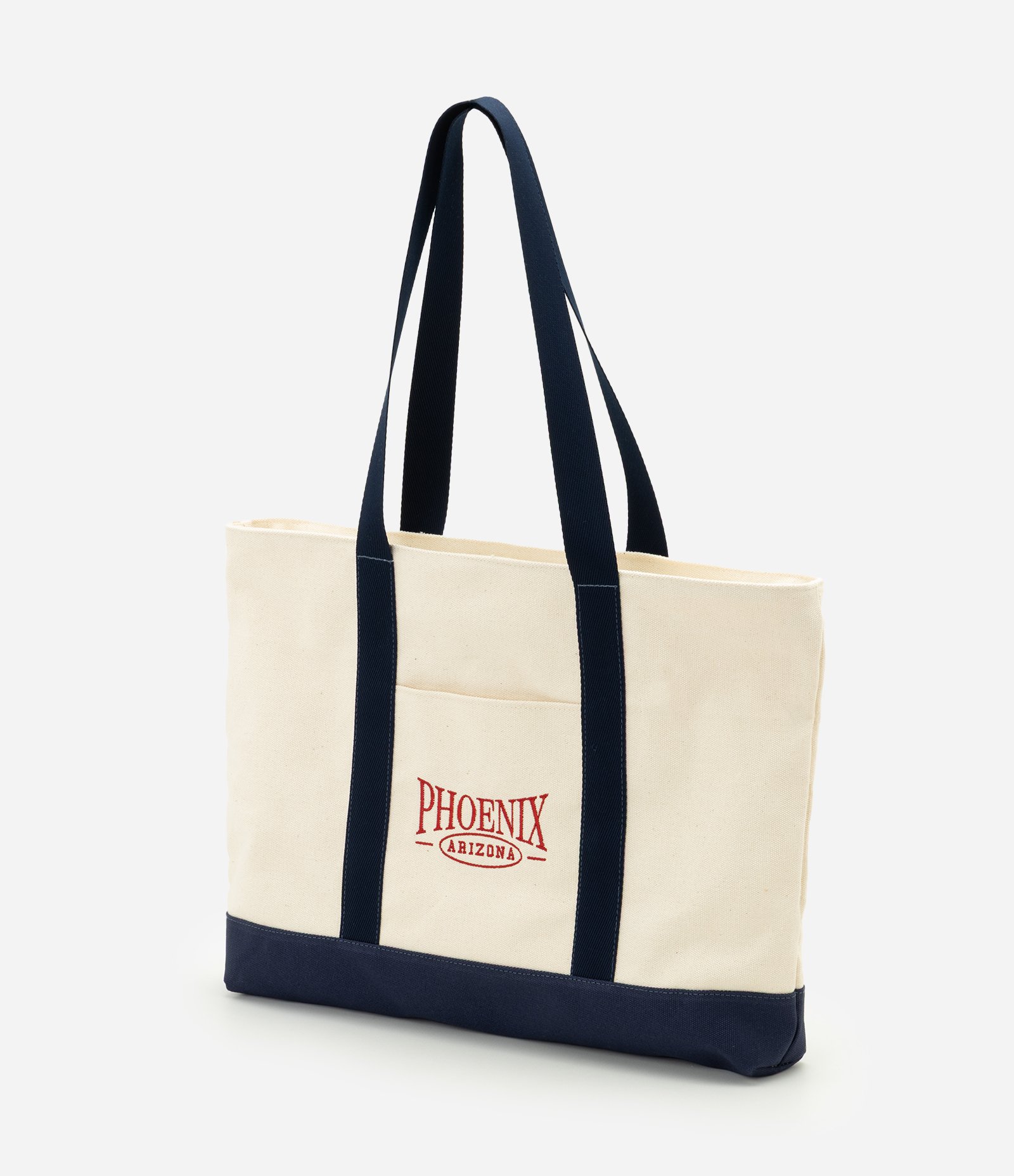 Bolsa Grande com Alça Contrastante e Lettering Phoenix Off White 4