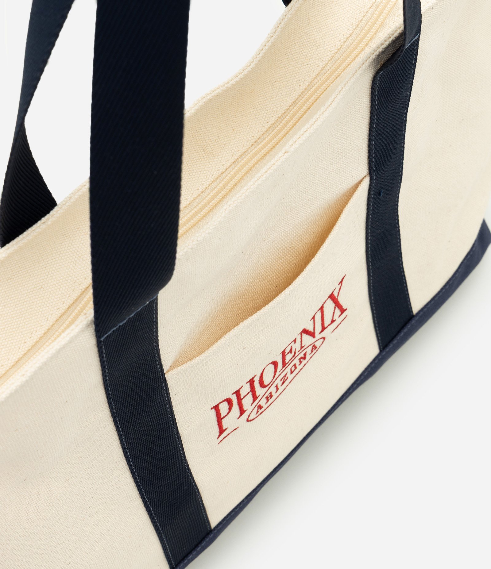 Bolsa Grande com Alça Contrastante e Lettering Phoenix Off White 5
