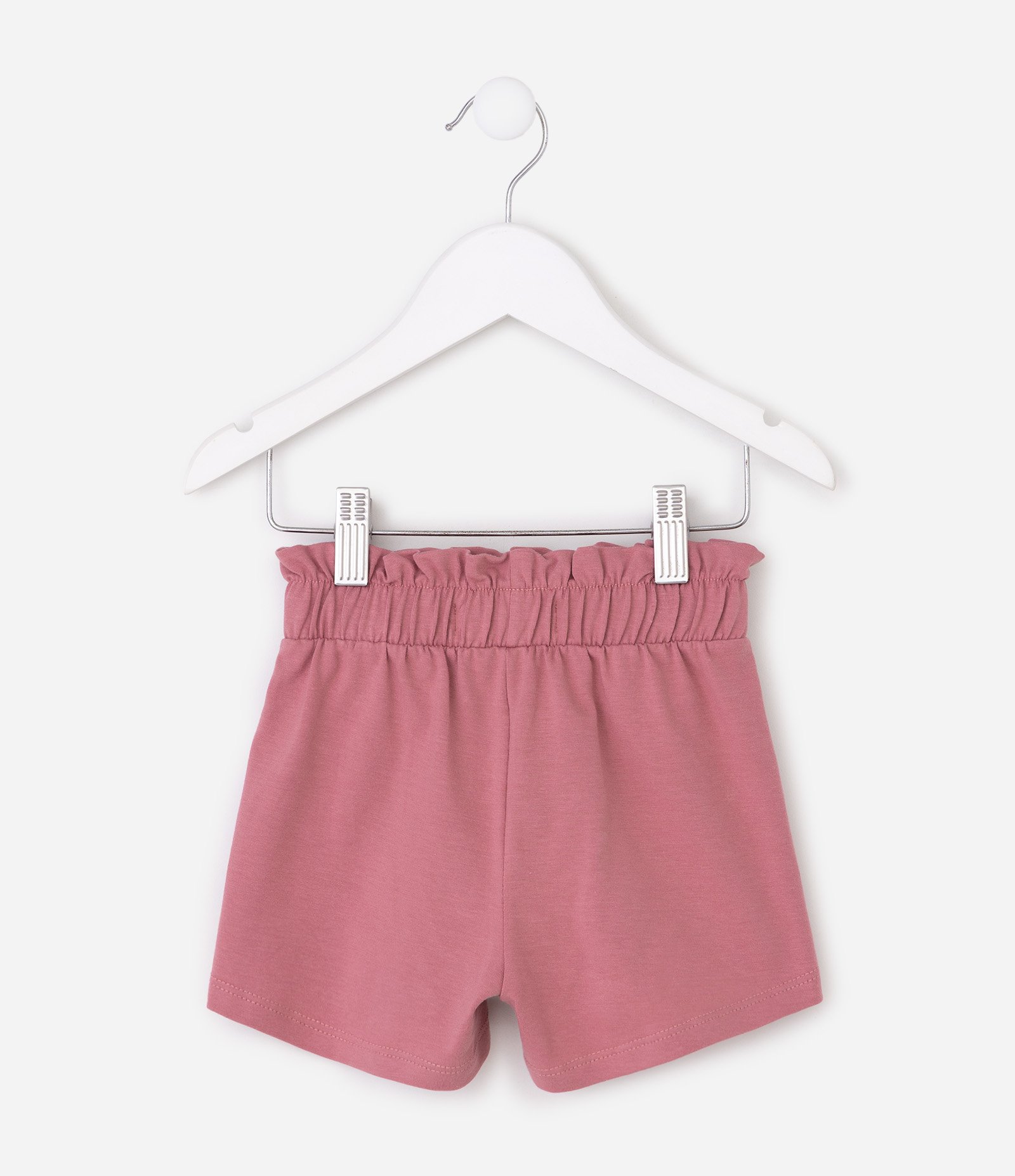Short Clochard Infantil com Estampa Borboletas – Tam 1 a 6 Anos Rosa 3
