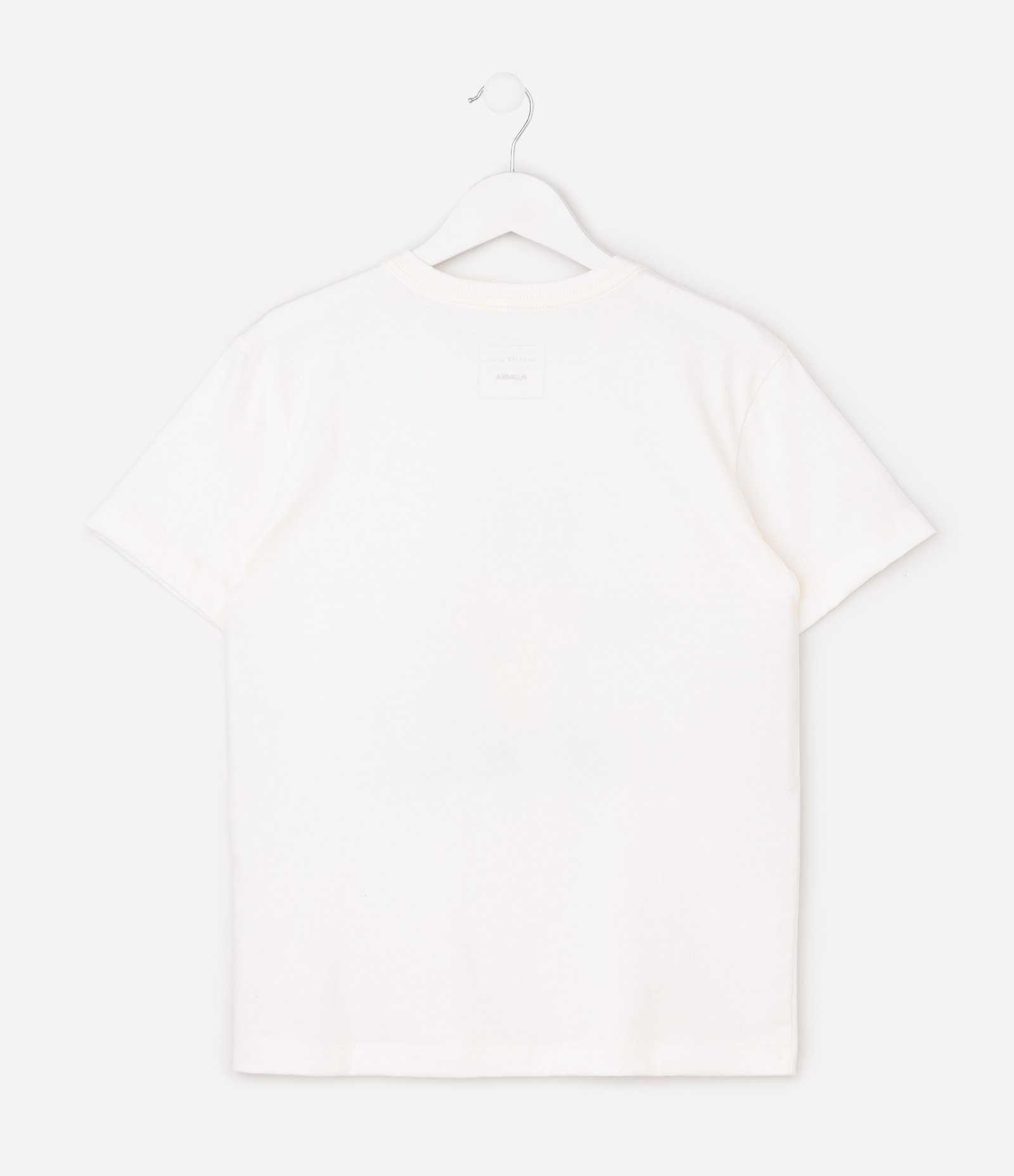Camiseta Infantil com Estampa Cachorro Caramelo do Brasil – Tam 5 a 14 Anos Off White 2