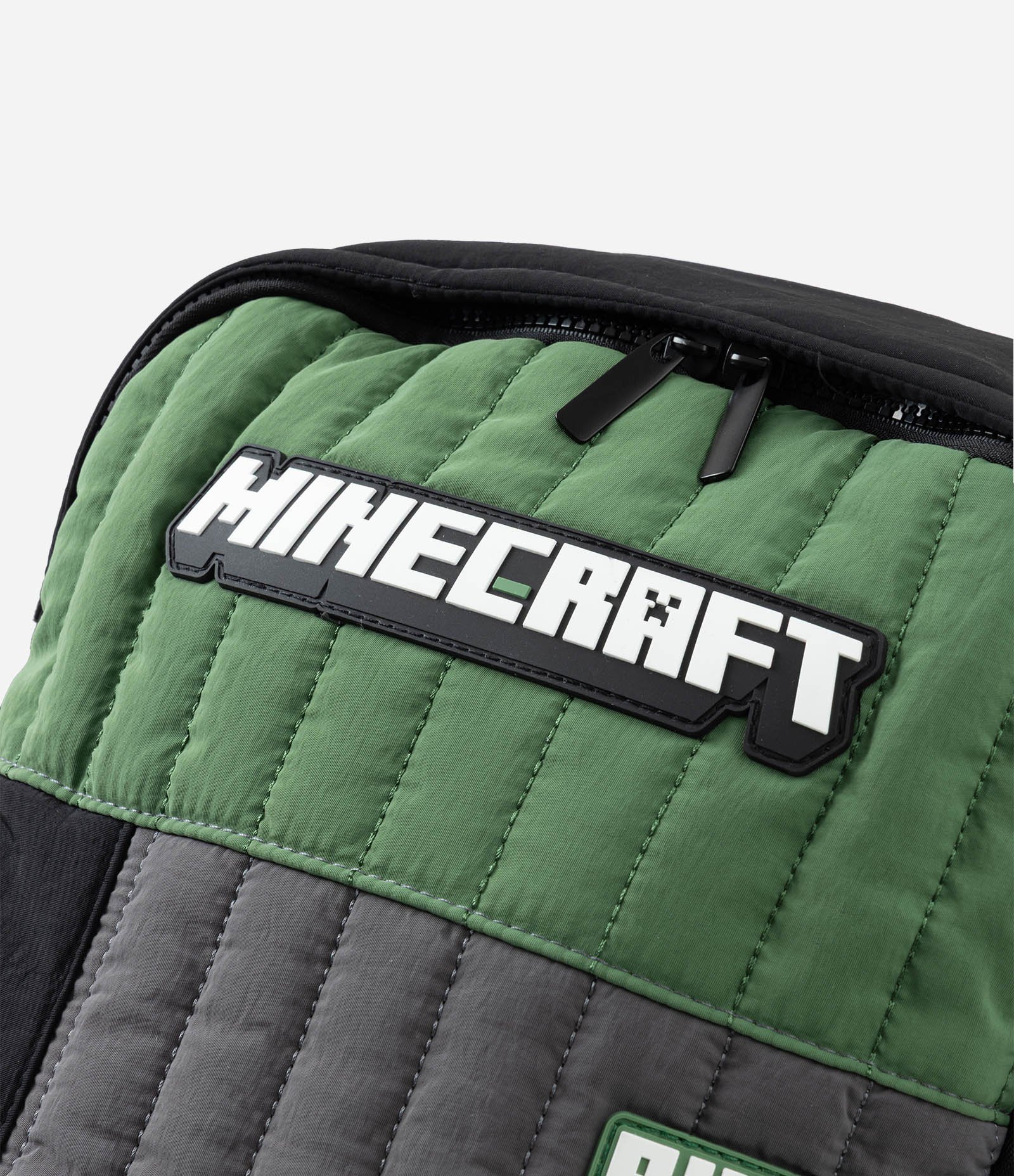 Mochila Infantil Minecraft - Tam Único Cinza 5