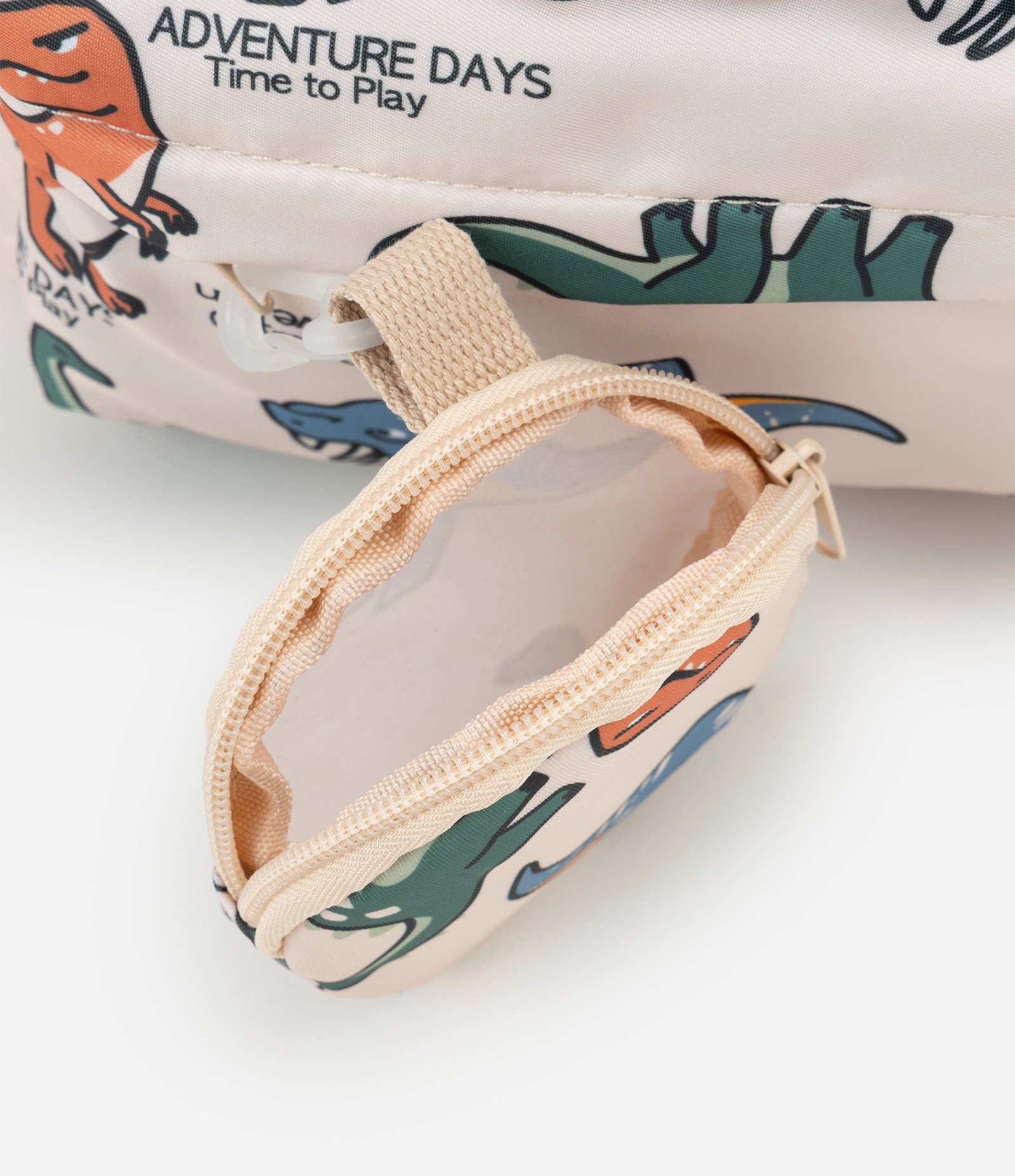 Mochila Infantil Accessories Estampa Dinossauros -Tam Único Off White 3