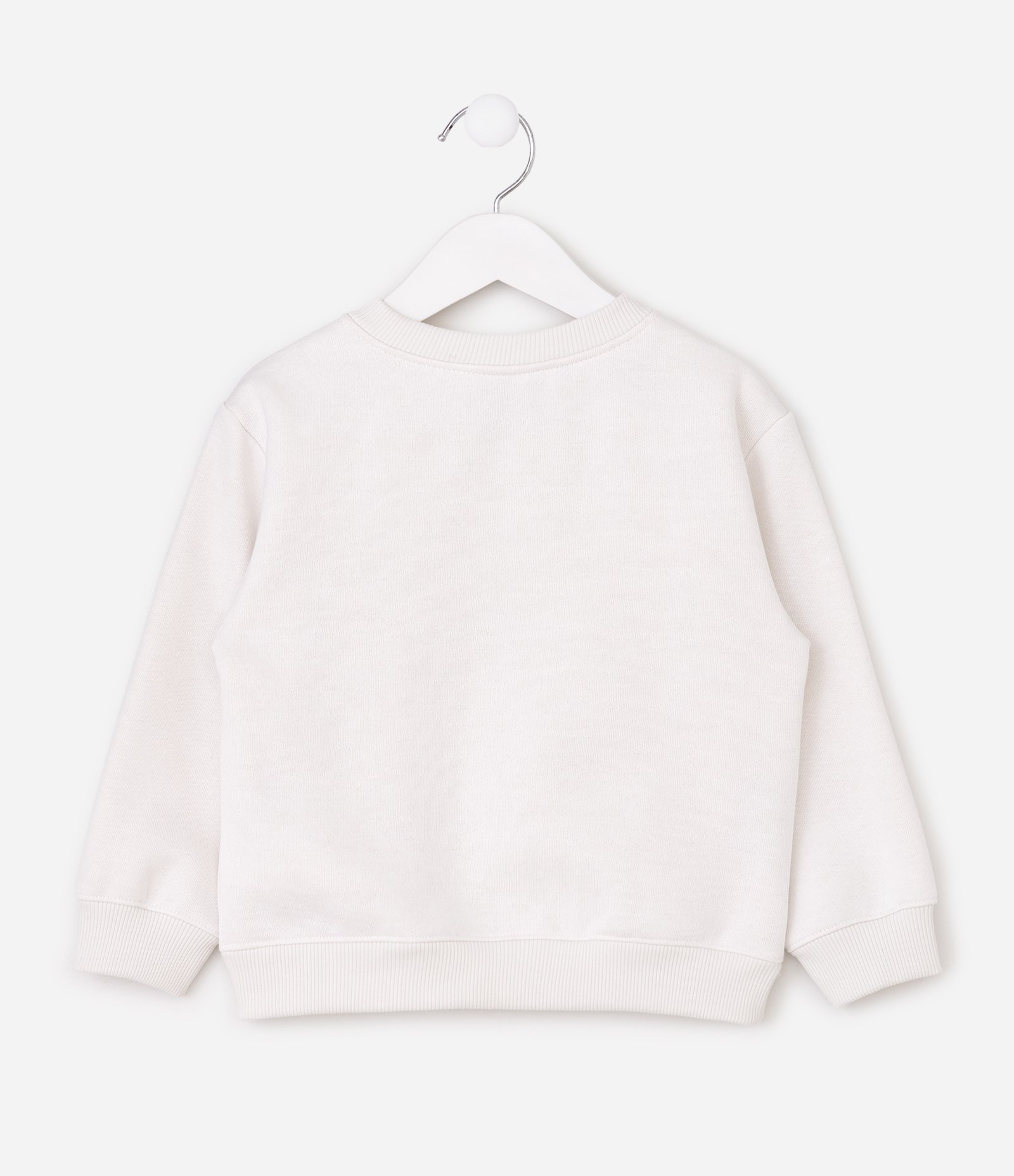 Moletom Infantil Bluey Floral - Tam 1 a 6 Anos Branco 3