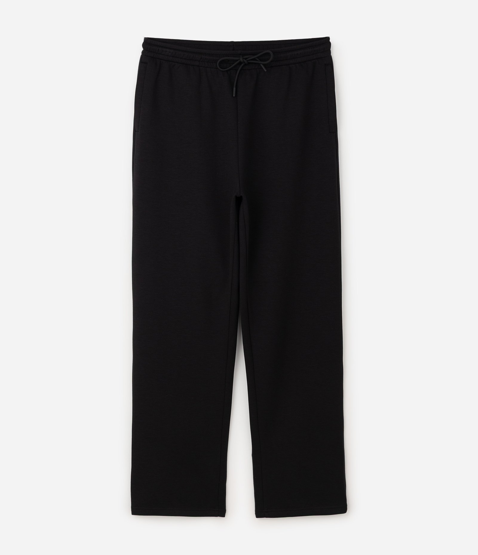 Calça Esportiva Reta com Cordão Preto 5
