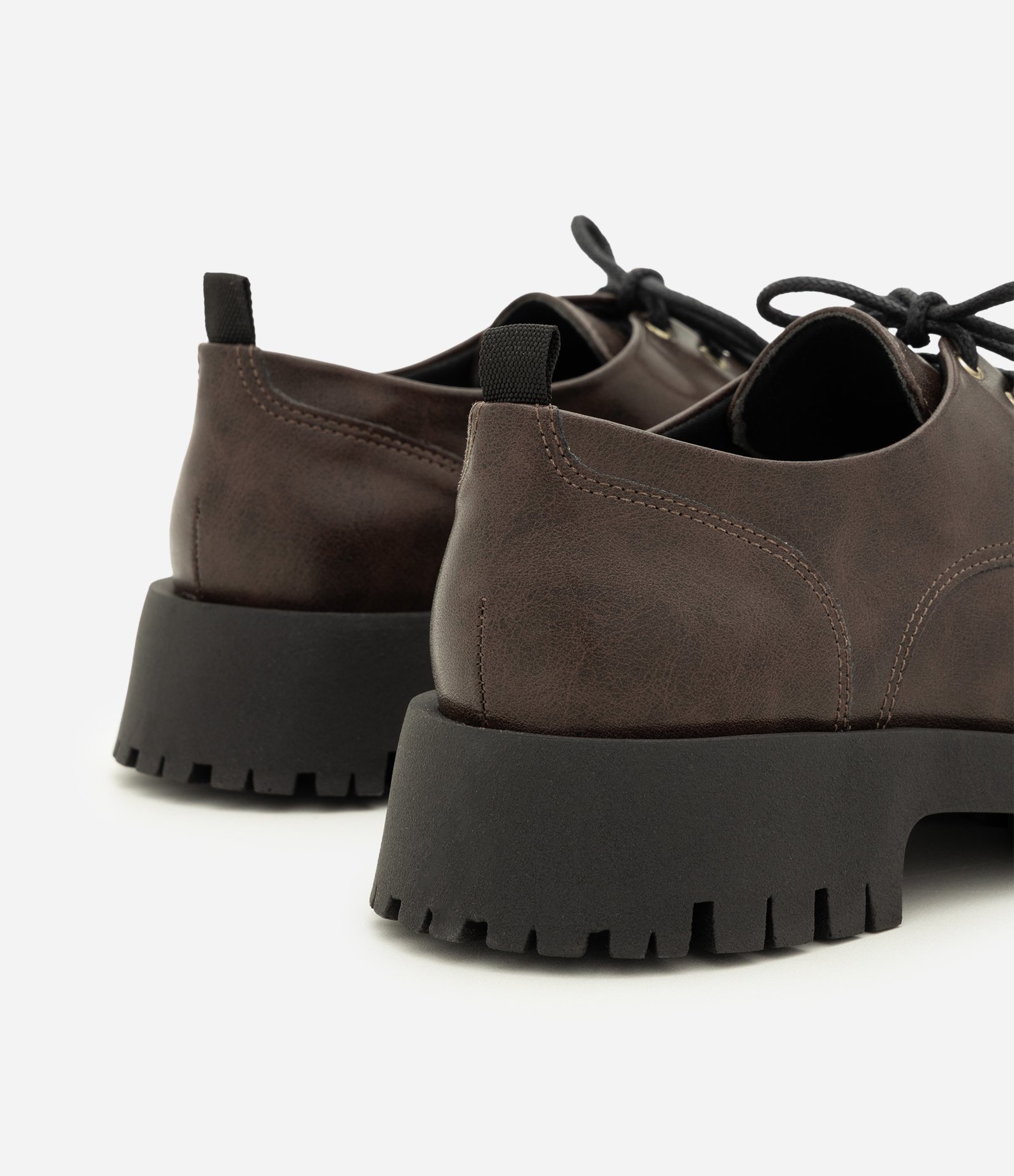 Mocassim Dockside em PU com Sola Tratorada Marrom 3