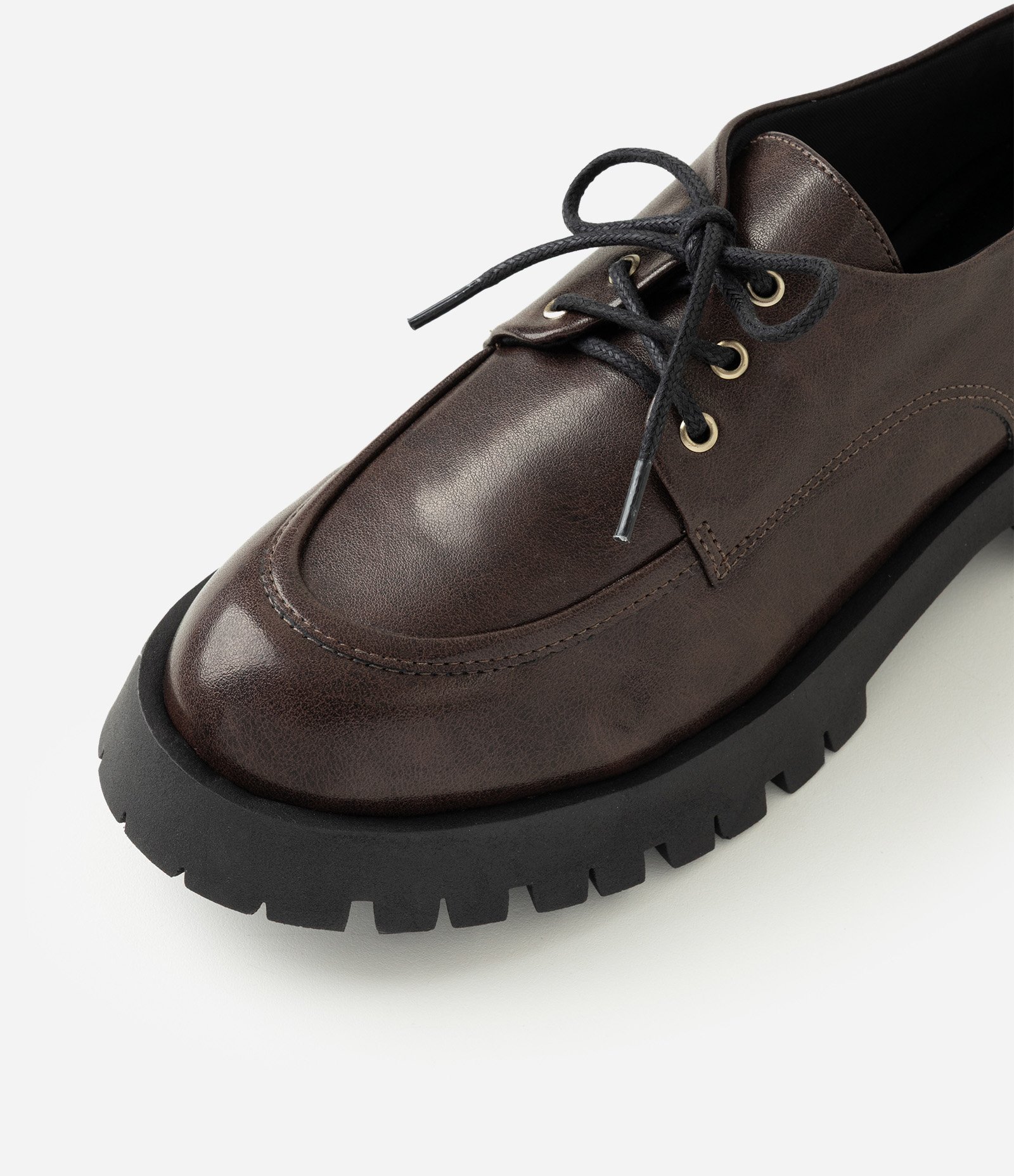 Mocassim Dockside em PU com Sola Tratorada Marrom 5