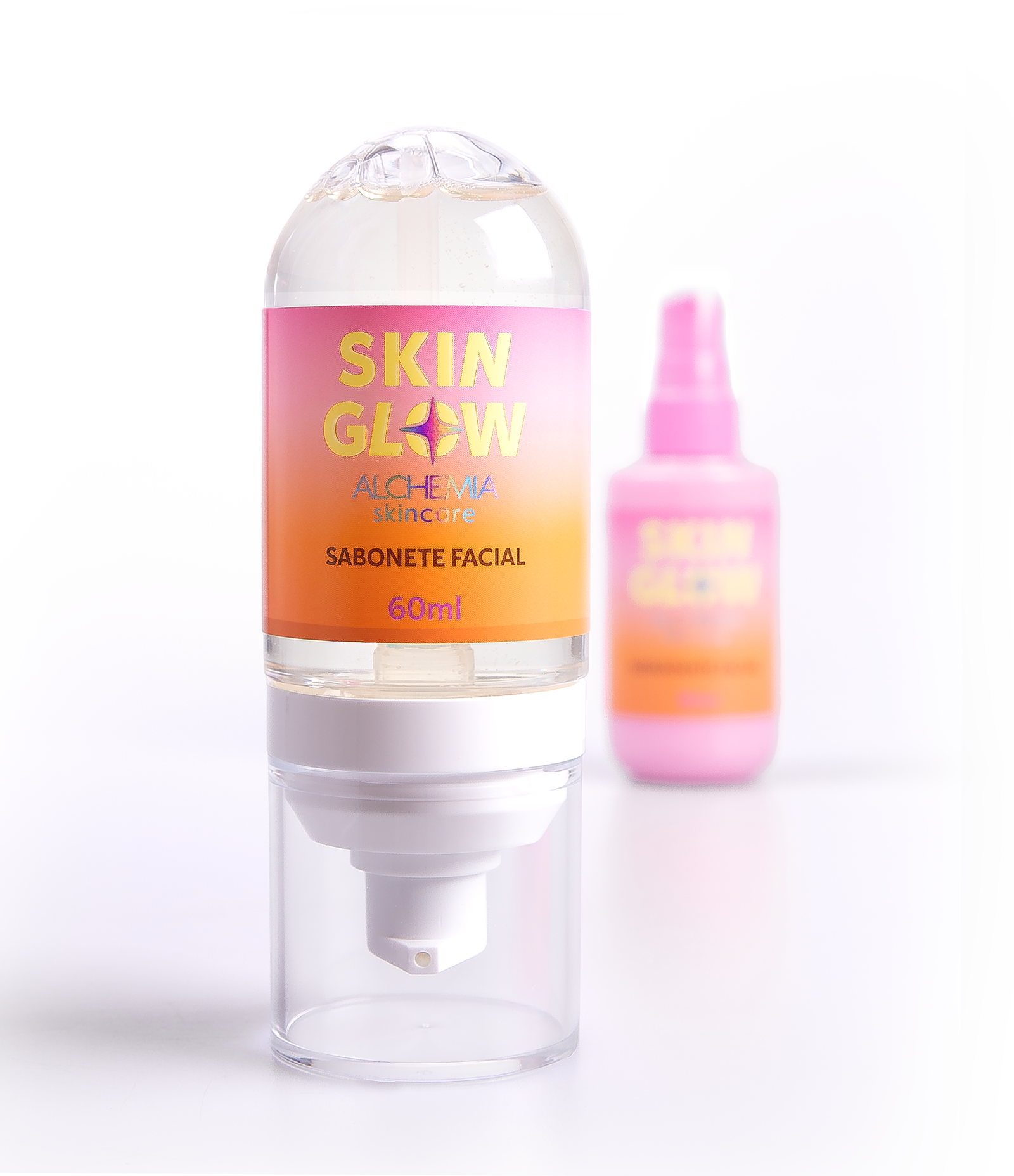 Kit Skincare Skin Glow com Sabonete Facial 60ml + Hidratante Facial 80ml Alchemia KIT 6