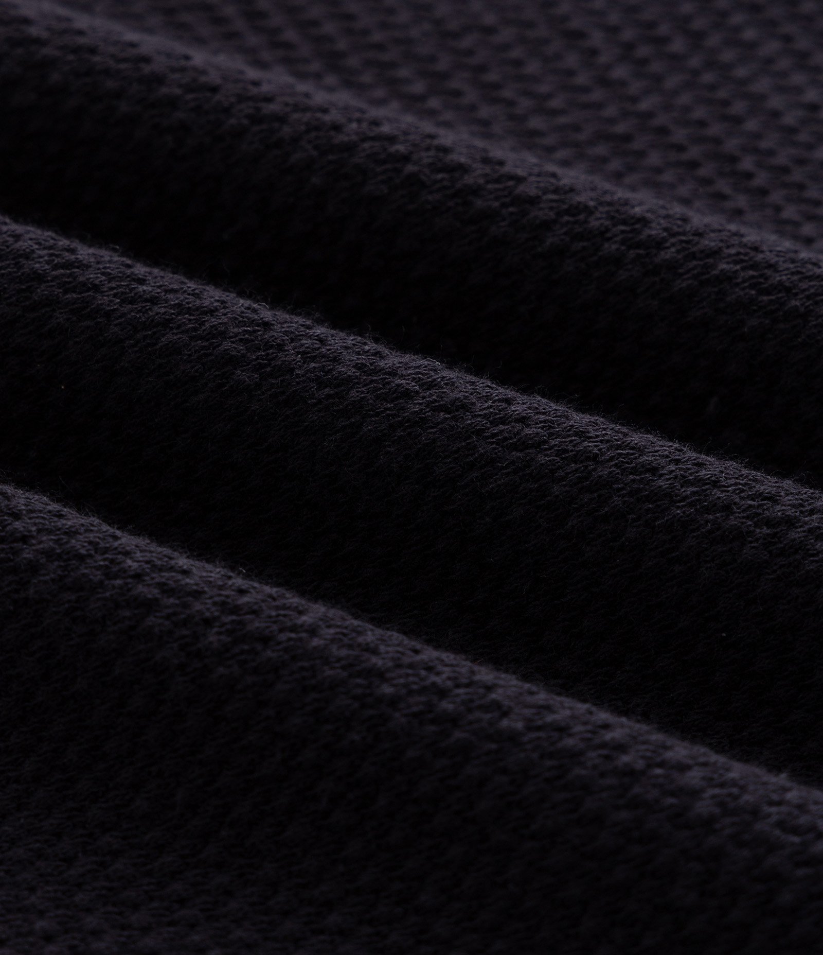 Polo Slim Texturizado Manga Curta Preto 6