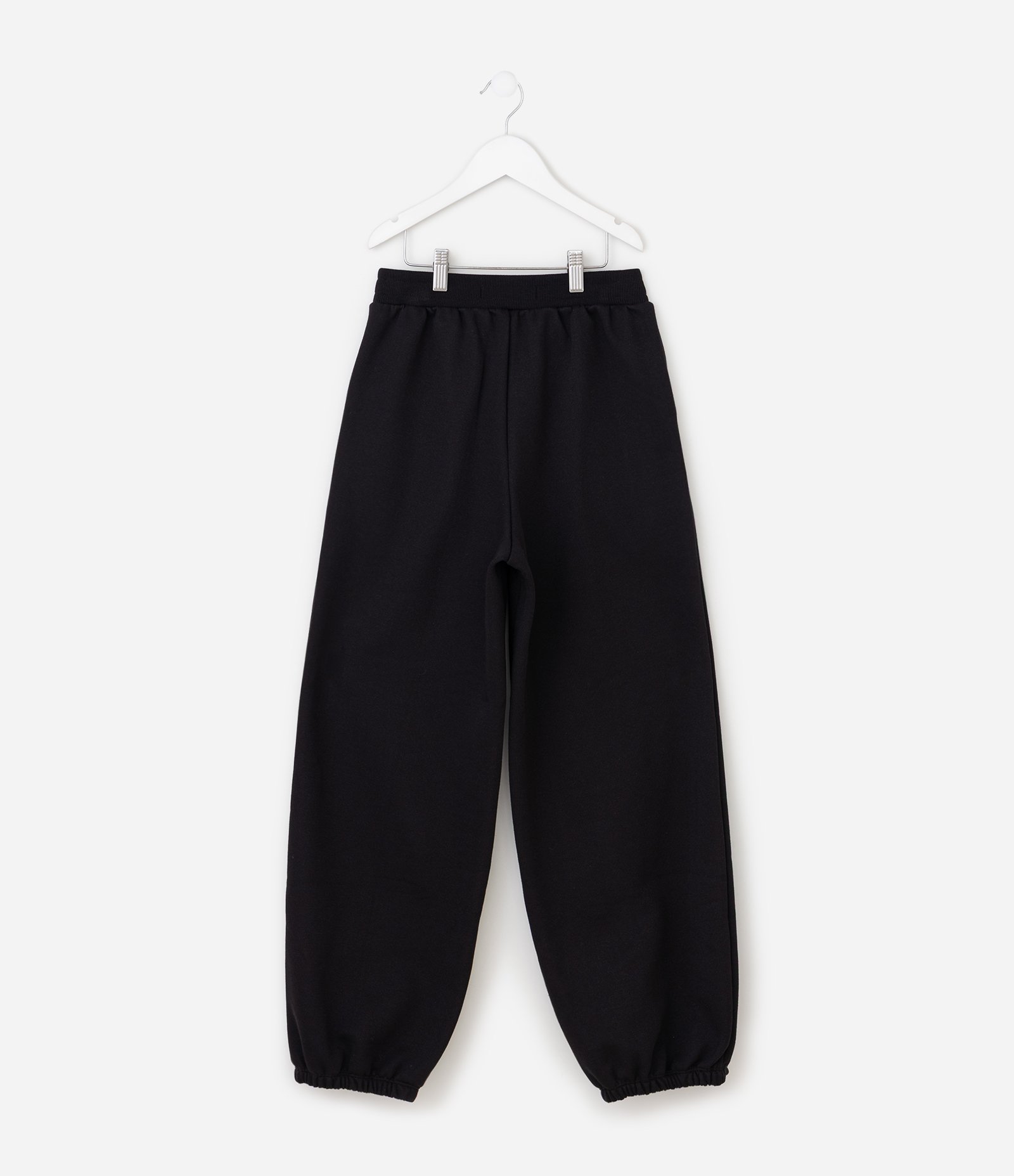 Calça Parachute Infantil em Moletom com Tachas – Tam 5 a 16 Anos Preto 3