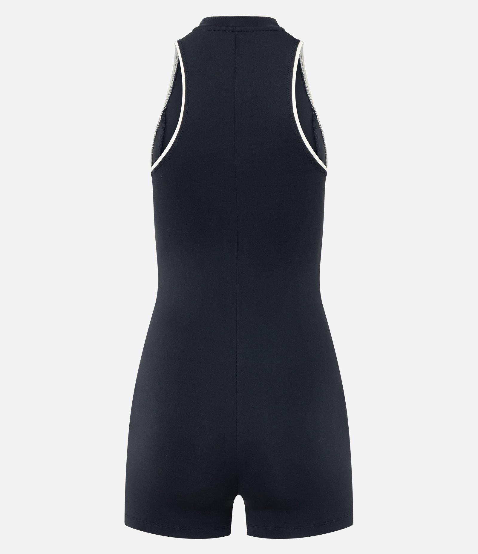 Macaquinho Esportivo com Zíper Frontal e Mosquetão Preto 6