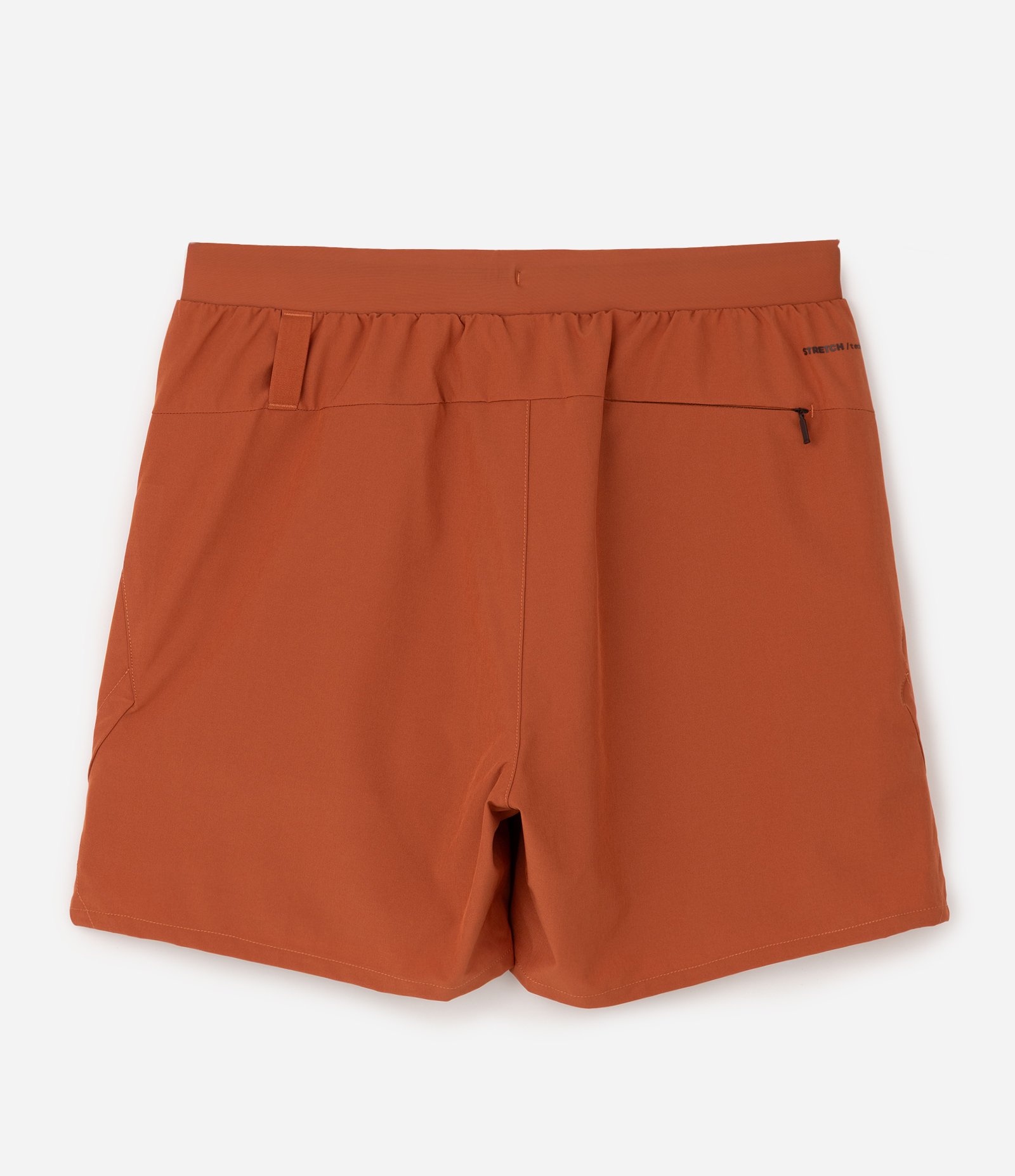 Bermuda Esportiva Corrida com Short de Compressão Caramelo 7