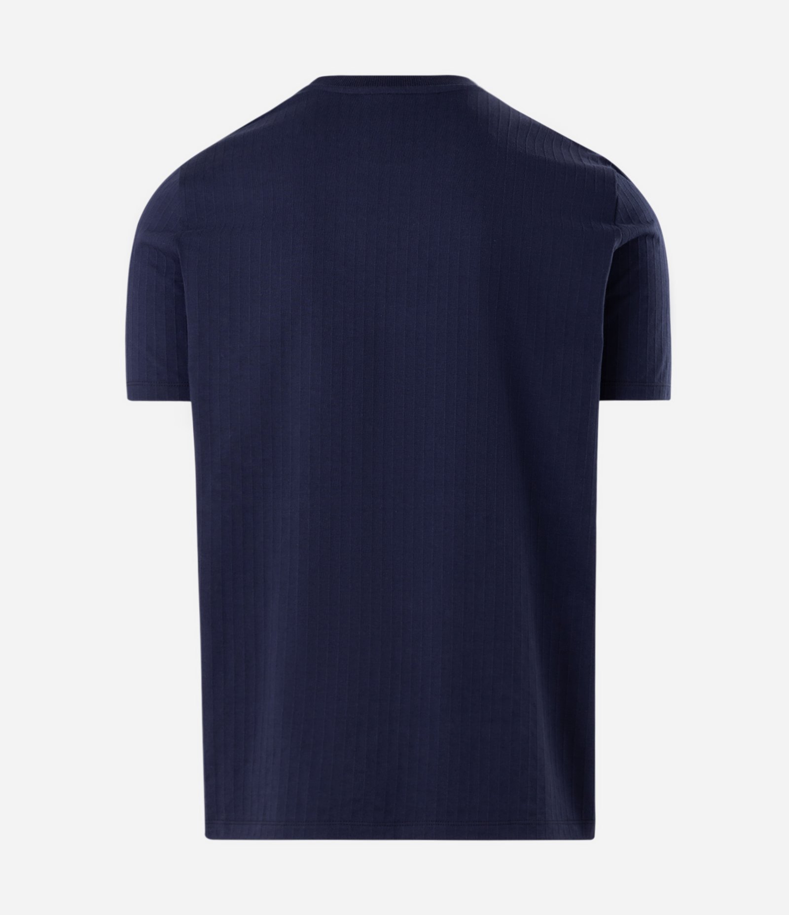 Camiseta Slim em Algodão Azul 6