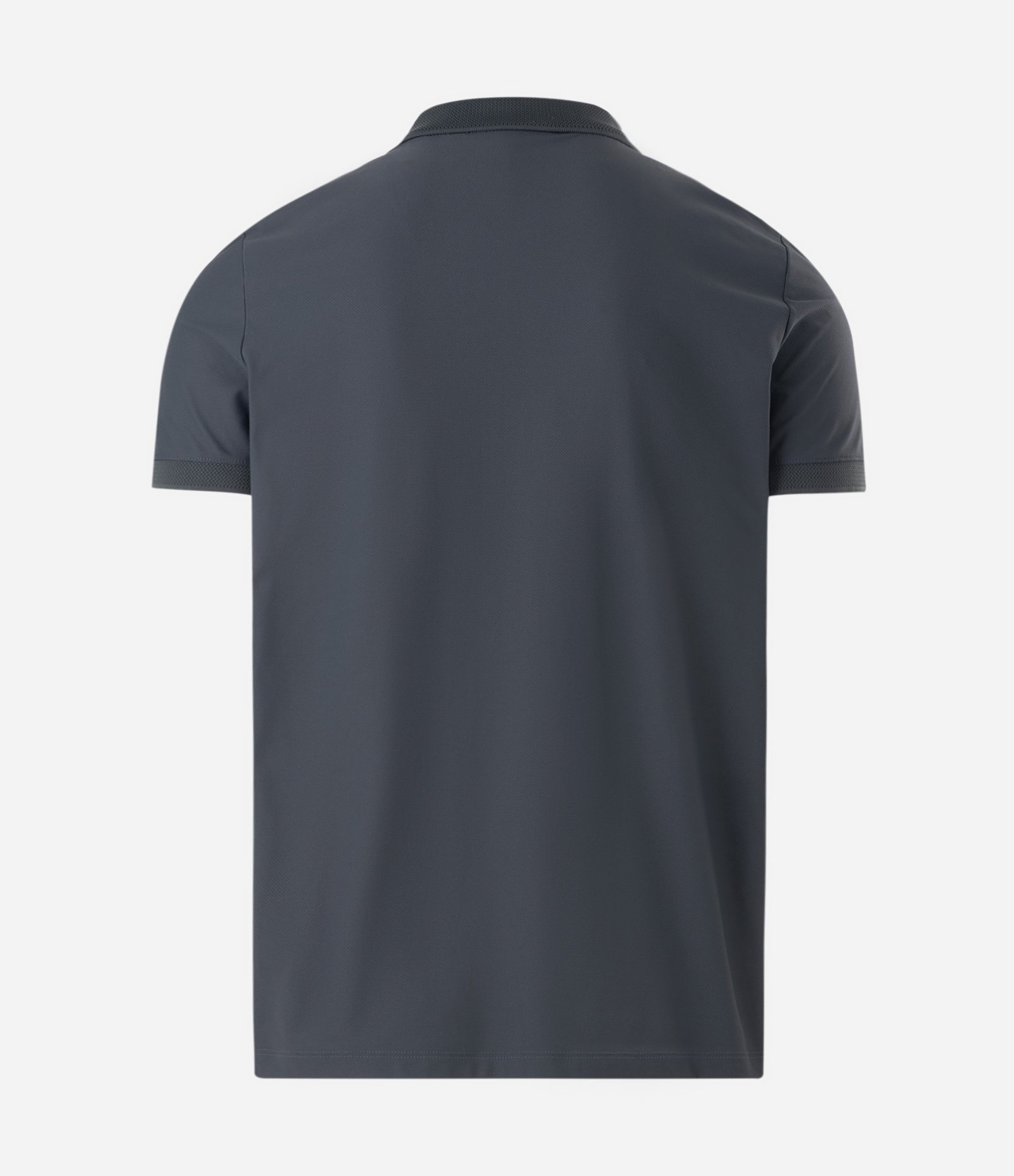 Polo Performance Texturizada com Botões Cinza 6
