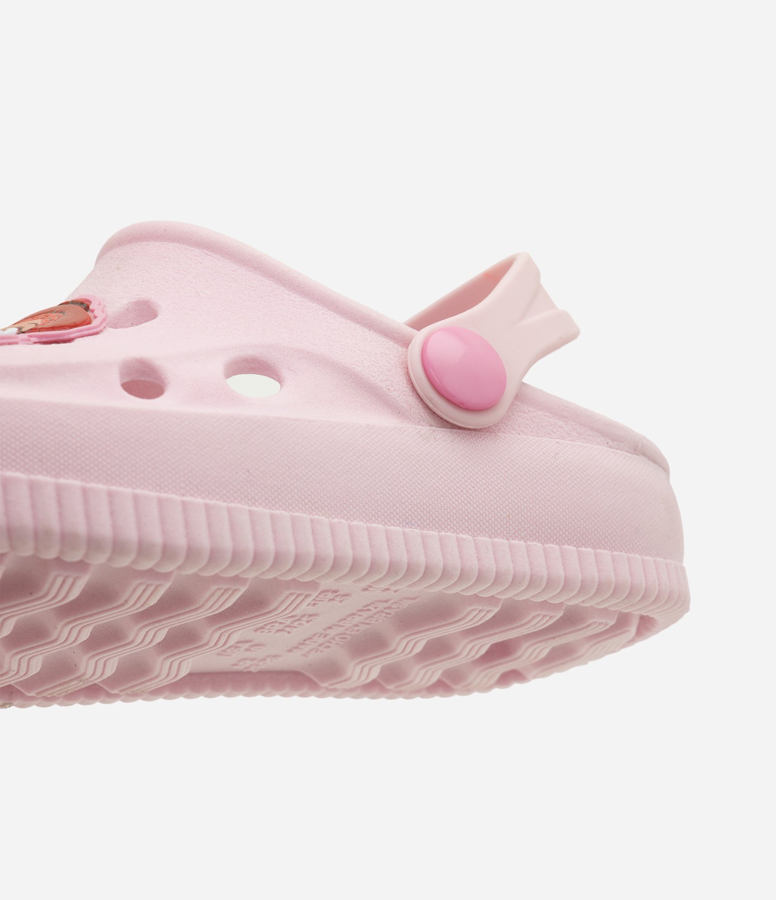 Sandália Babuche Infantil em PVC com Estampa Jessie – Tam 20 a 25 Rosa Claro 3