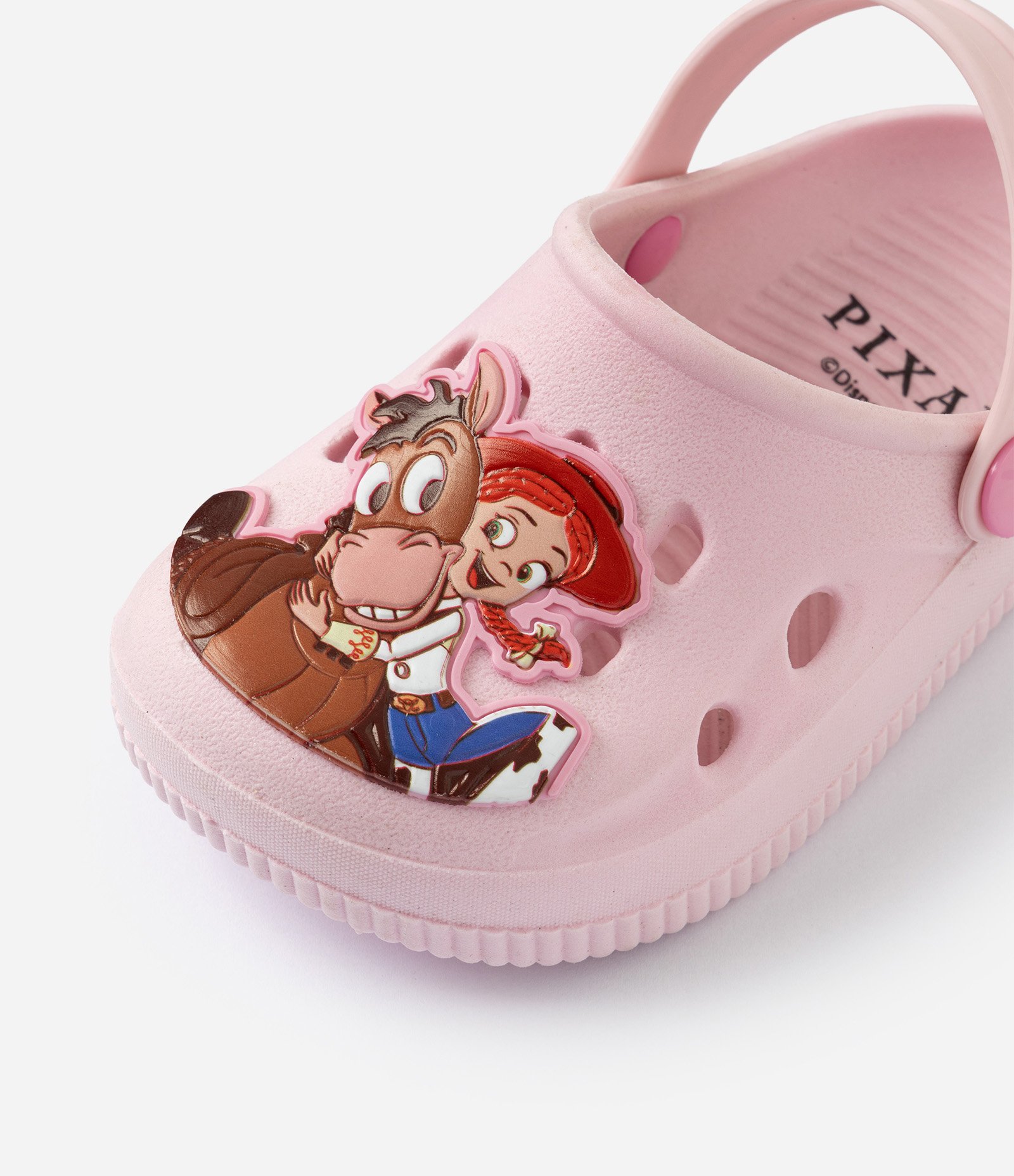 Sandália Babuche Infantil em PVC com Estampa Jessie – Tam 20 a 25 Rosa Claro 5