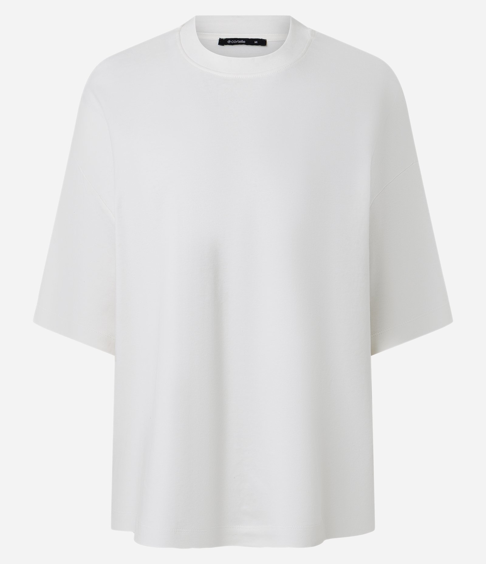 Camiseta Oversized em Algodão Branco 5