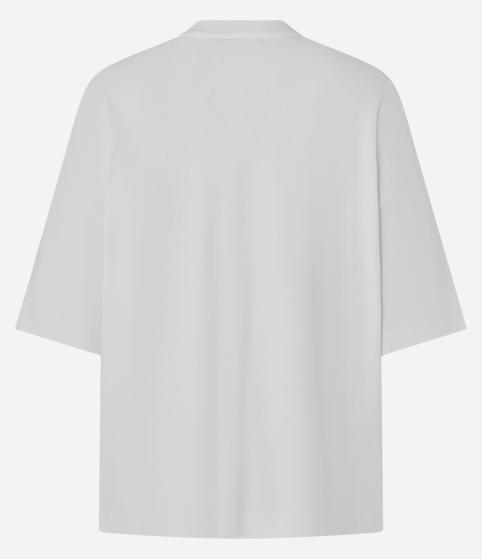 Camiseta Oversized em Algodão Branco 6