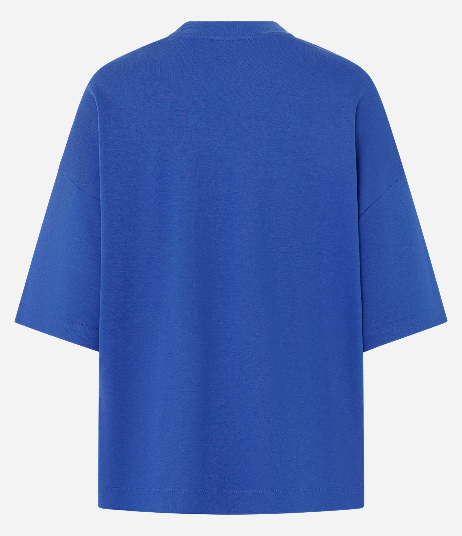 Camiseta Oversized em Algodão Azul 7