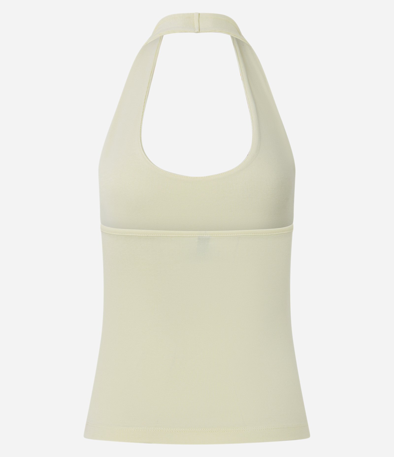 Blusa Frente Única em Ribana Amarelo 2