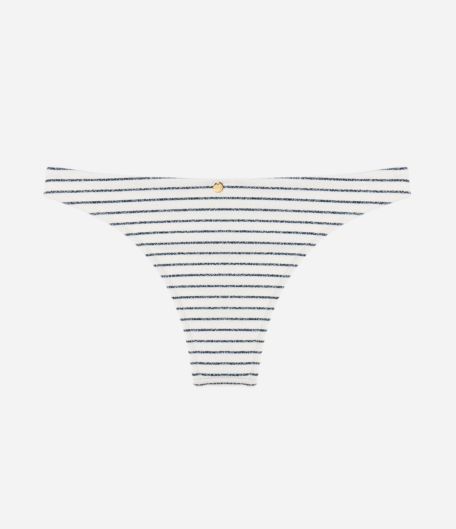 Biquini Bottom Microfibra Basica Texturizado Listrado Texturizado Branco 6