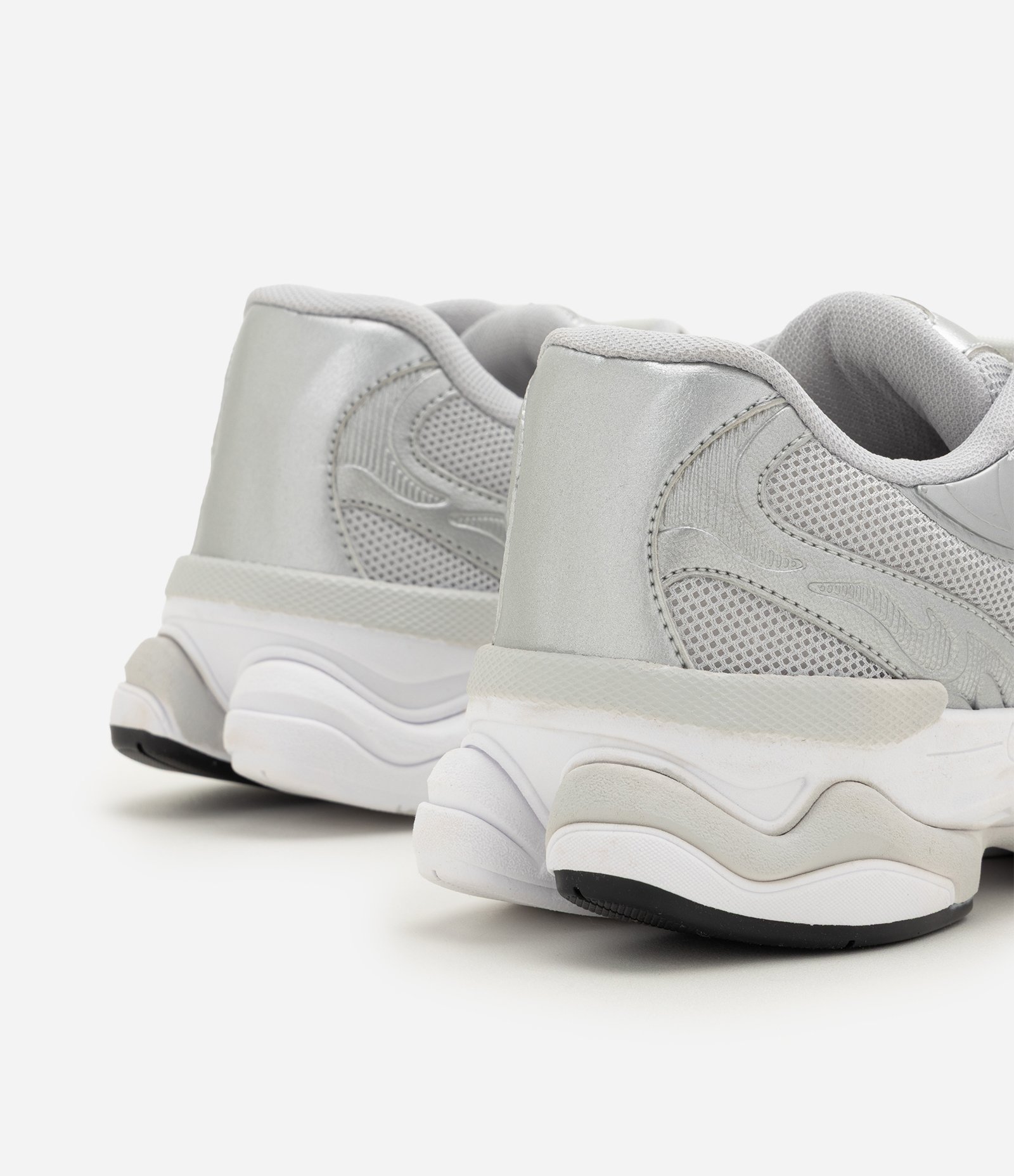 Tênis Dad Sneaker PU Tribal Cinza 3