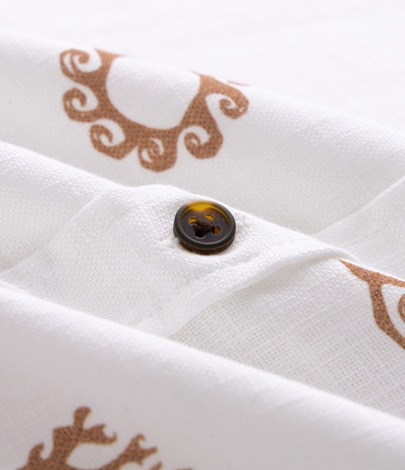Camisa Relaxed em Tricoline de Algodão com Estampa Mini Ícones Off White 3