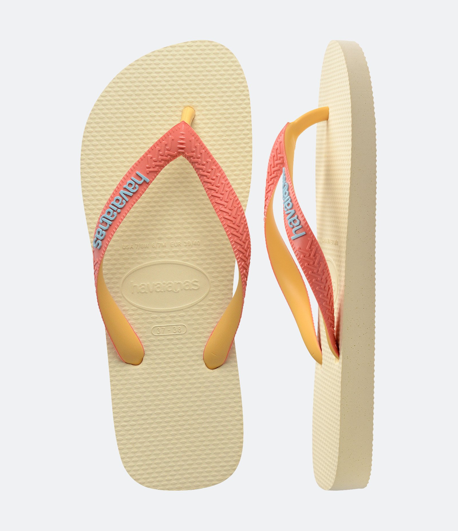 Chinelo Havaianas Top Mix de Tiras Amarelo 5