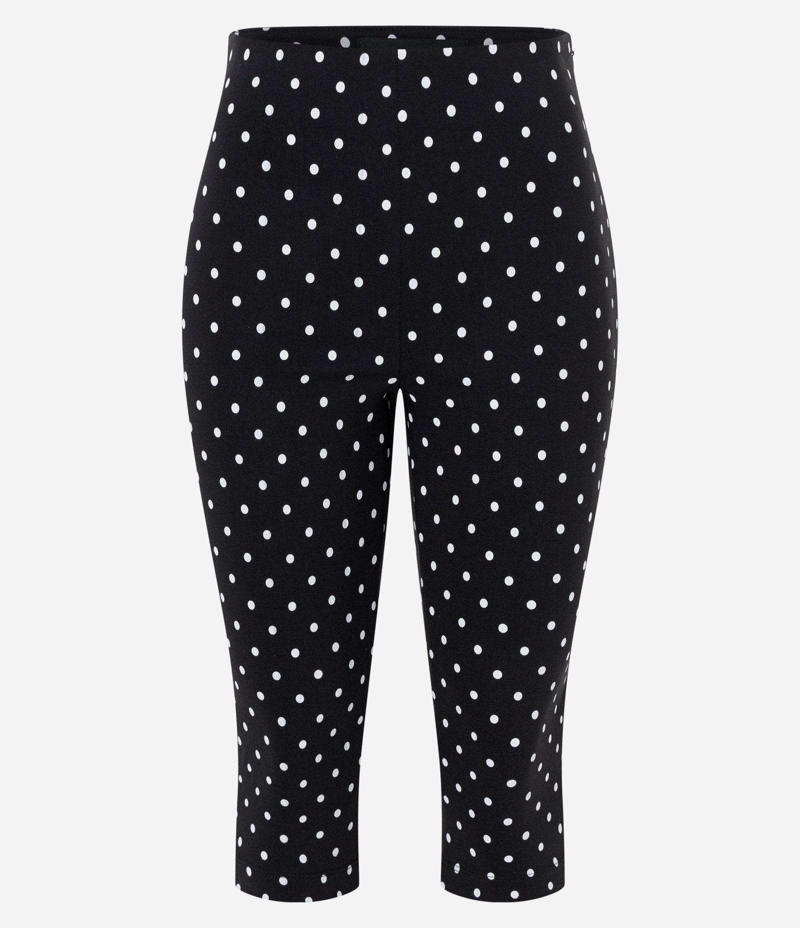 Calça Legging Capri Poá Preto 5