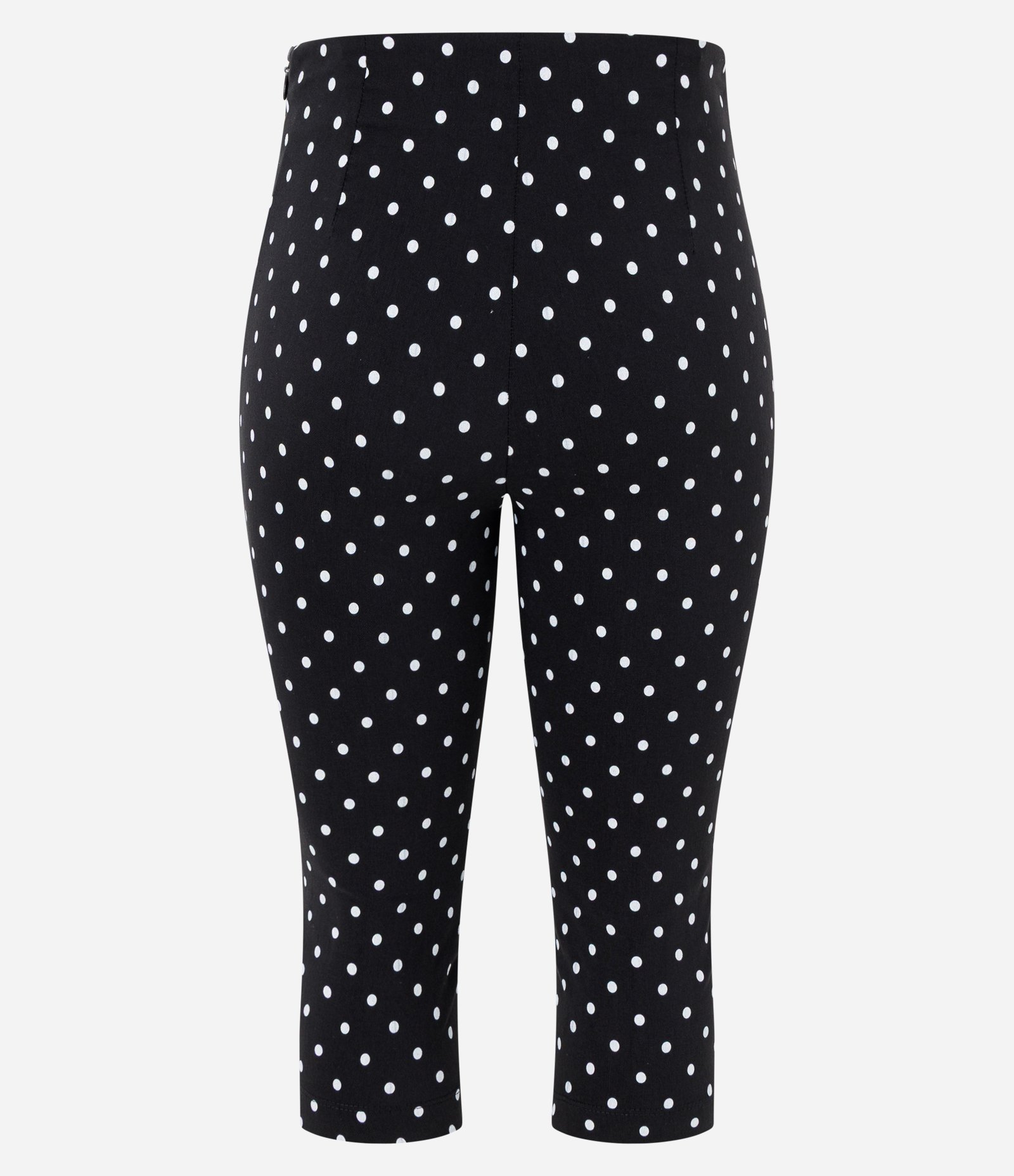 Calça Legging Capri Poá Preto 6
