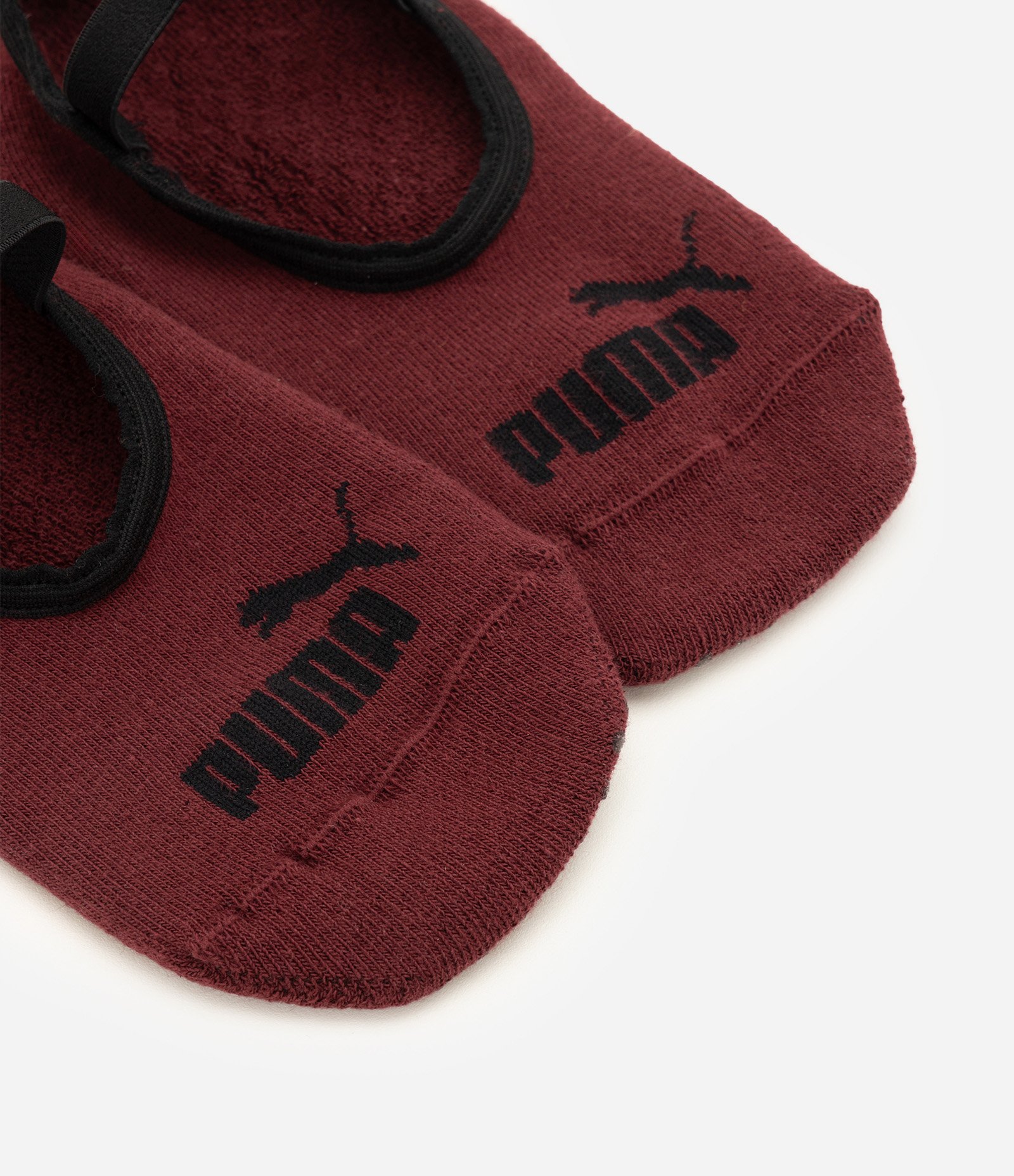 Meia Sapatilha Esportiva com Antiderrapante Puma Vinho 4