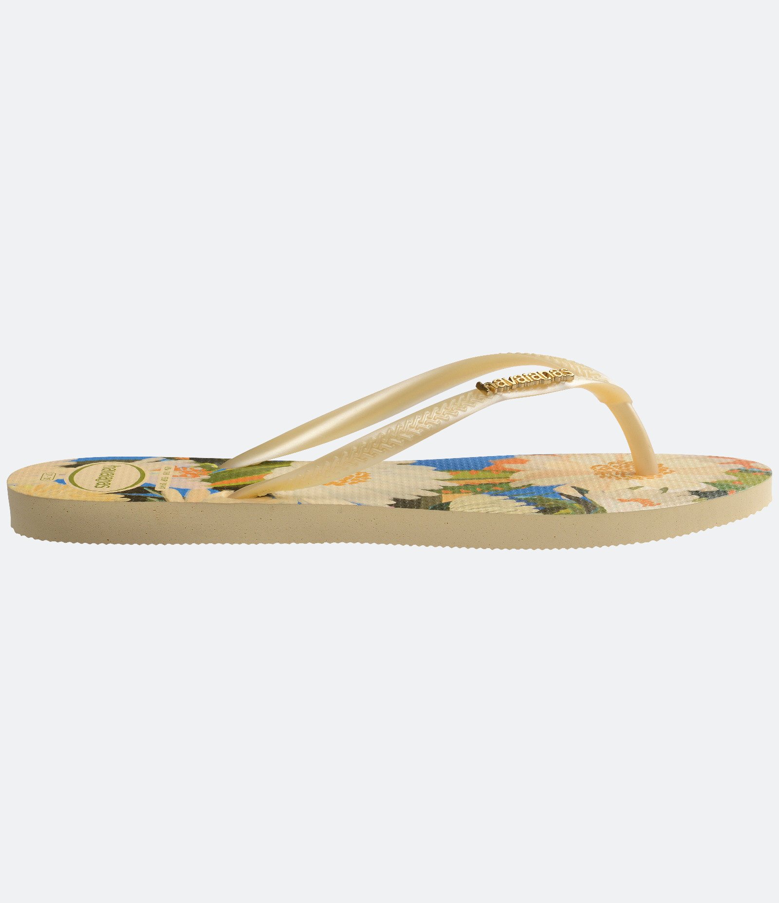 Chinelo Havaianas com Estampa Tropical Amarelo 3