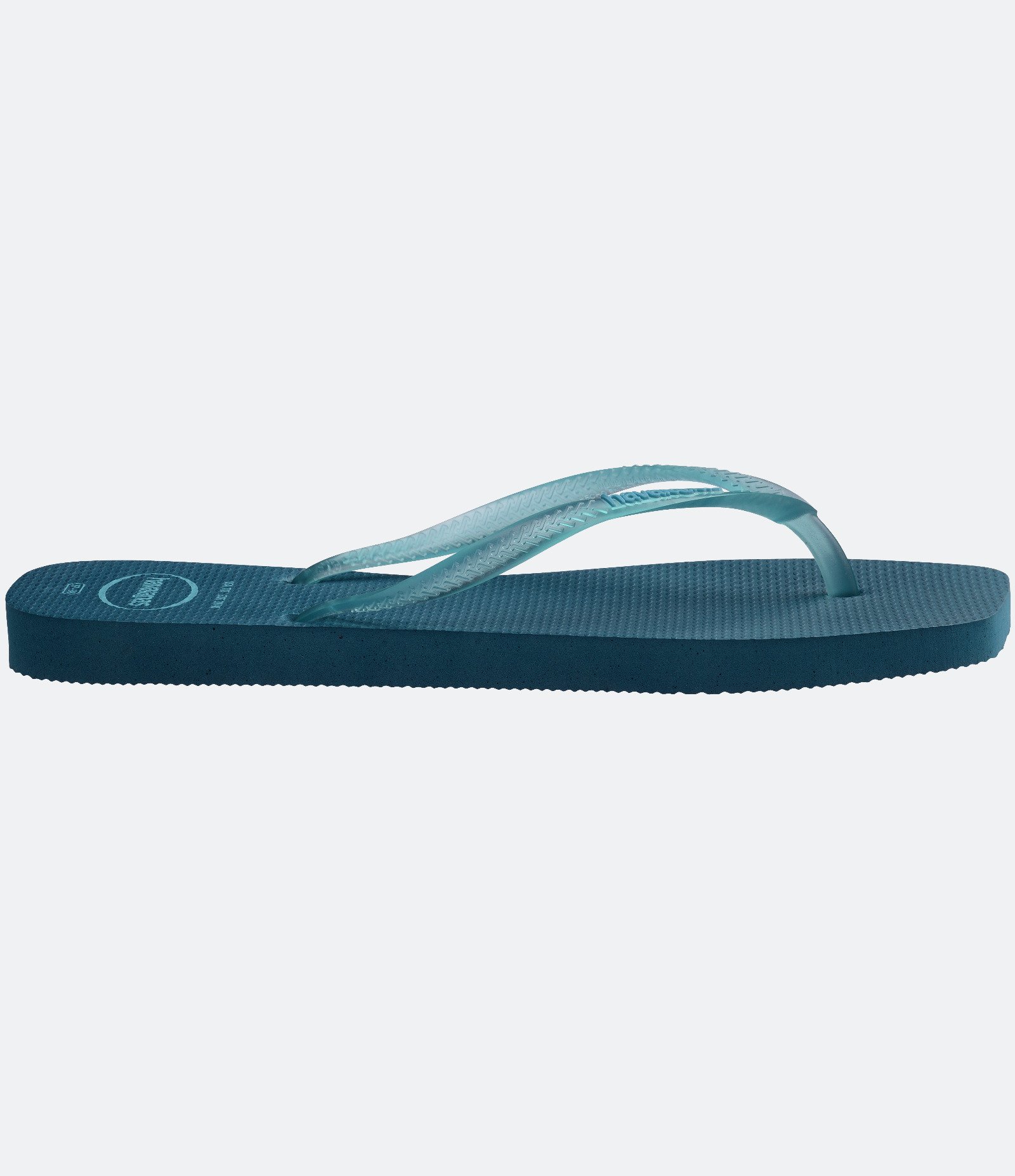 Chinelo Havaianas com Bico Quadrado Azul 3